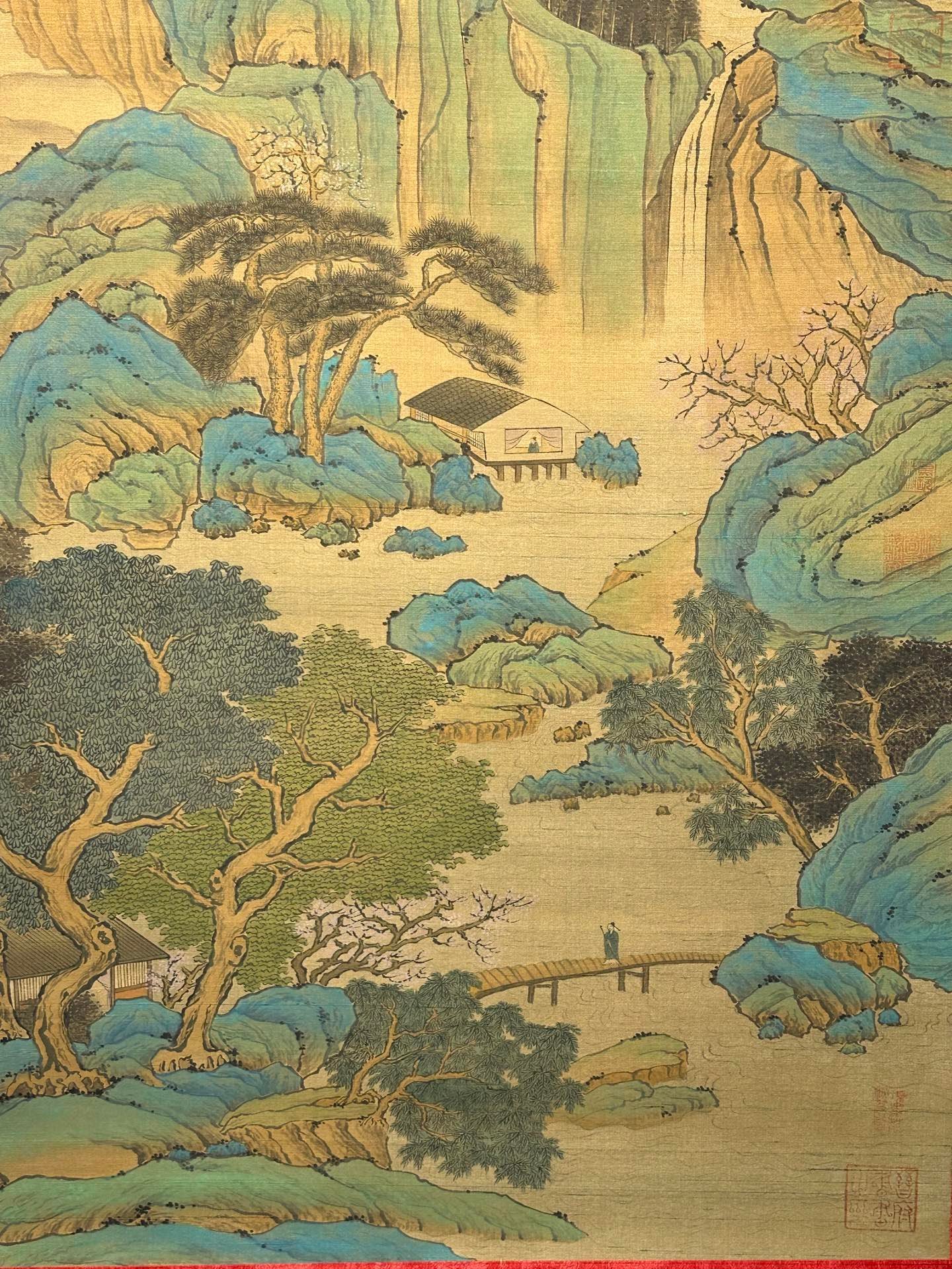 Chinese scroll painting Song Huizong