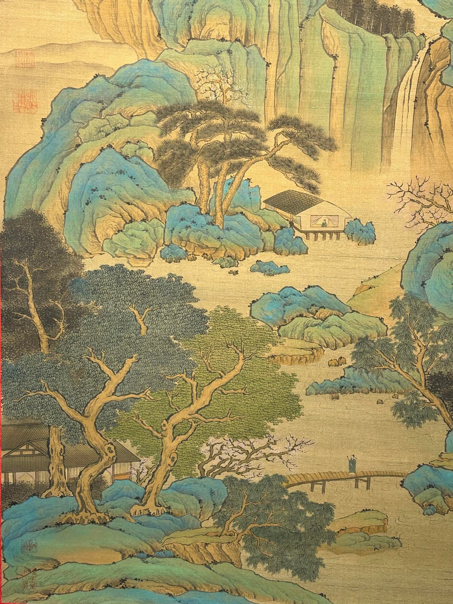 Chinese scroll painting Song Huizong