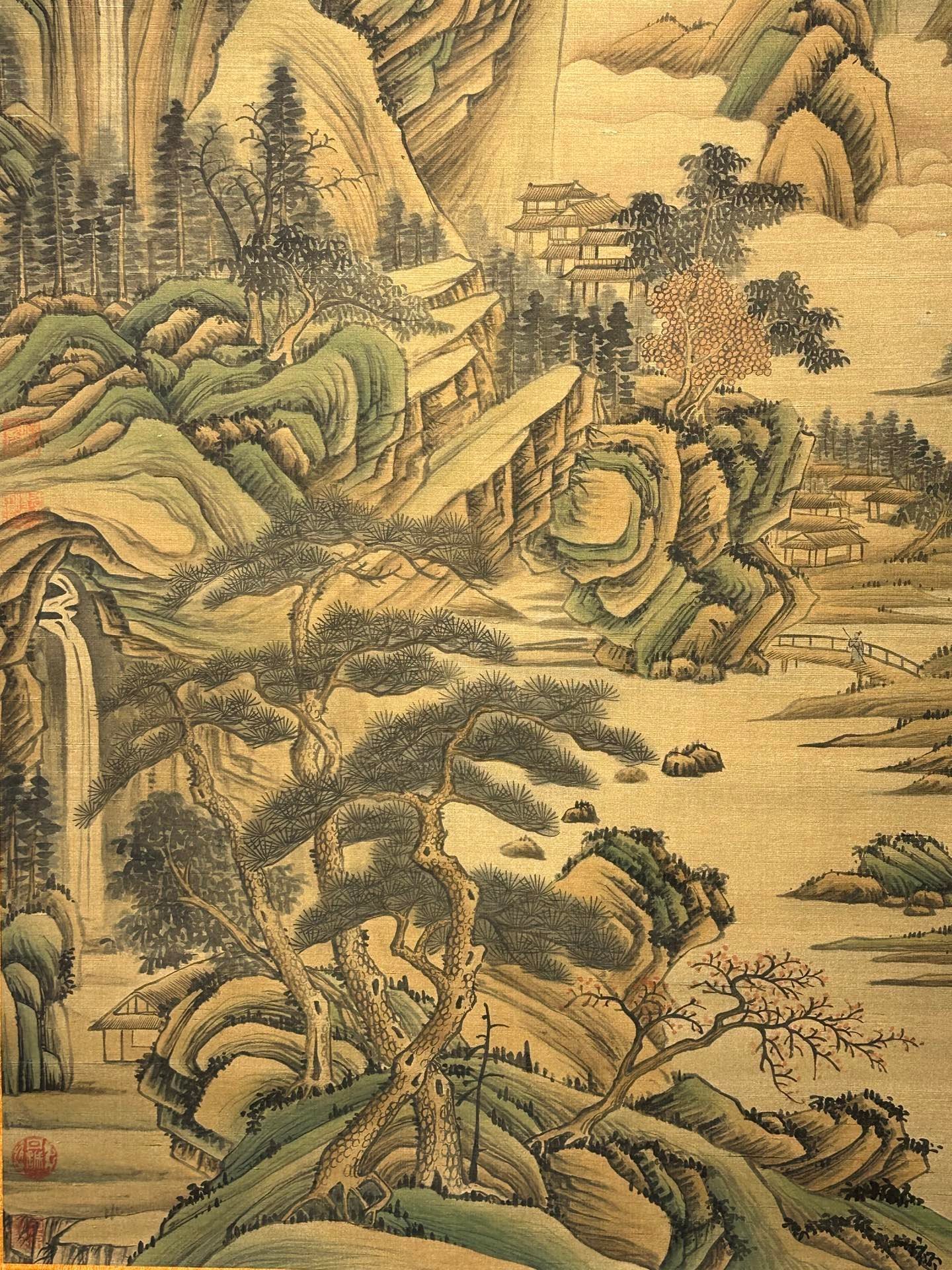 Chinese scroll painting Dong Yuan