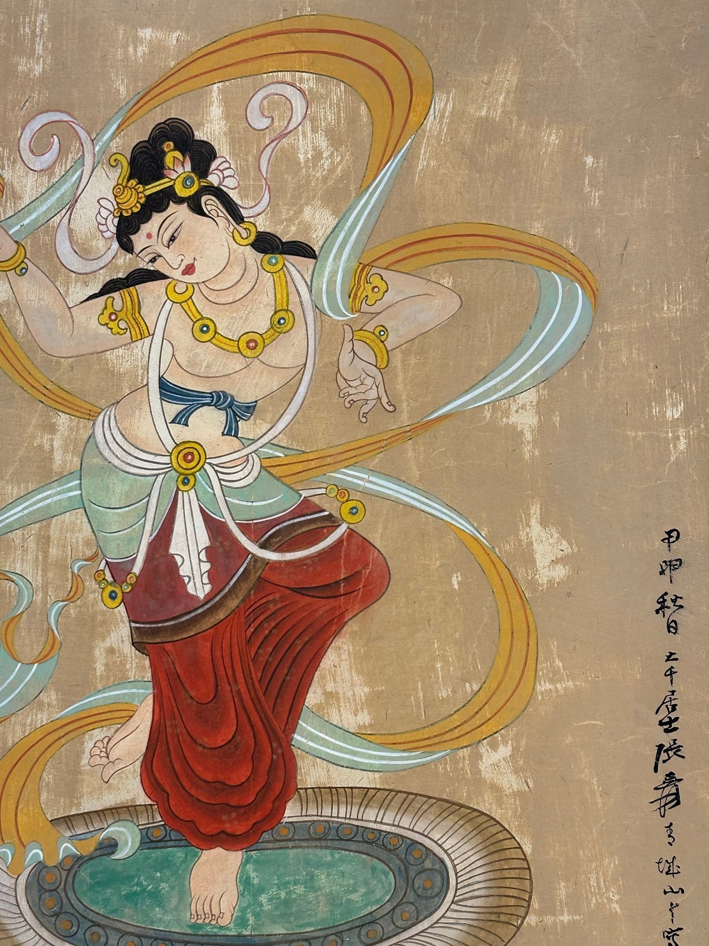 Chinese scroll painting Zhang Daqian
