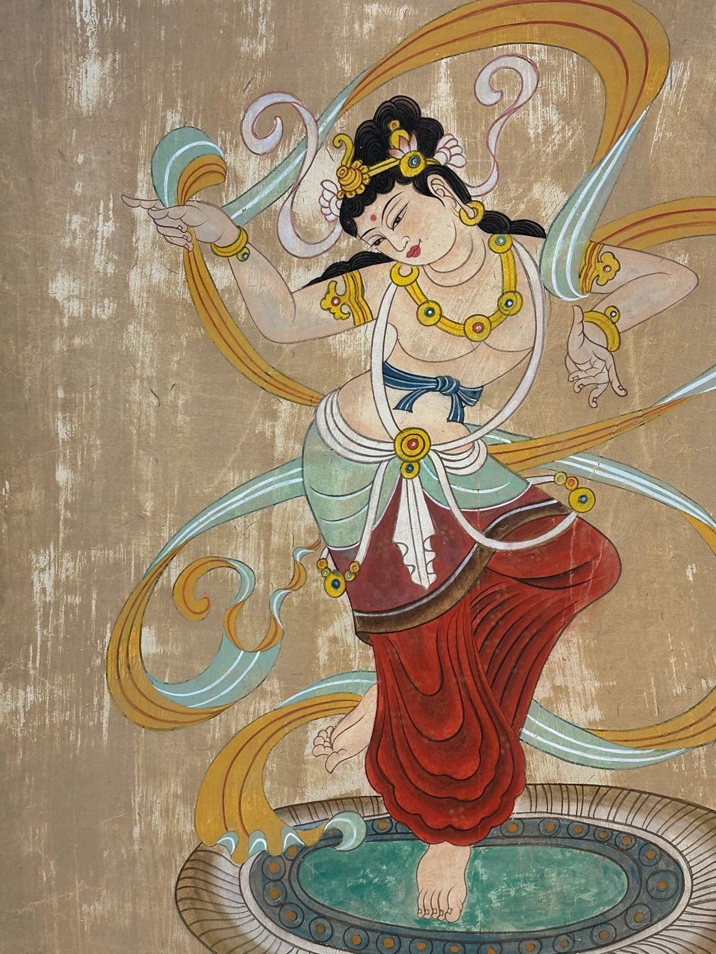 Chinese scroll painting Zhang Daqian