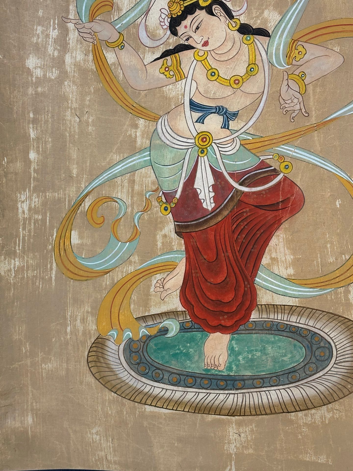 Chinese scroll painting Zhang Daqian