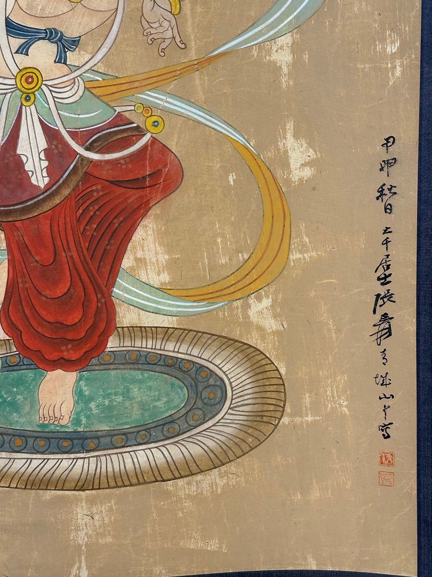 Chinese scroll painting Zhang Daqian