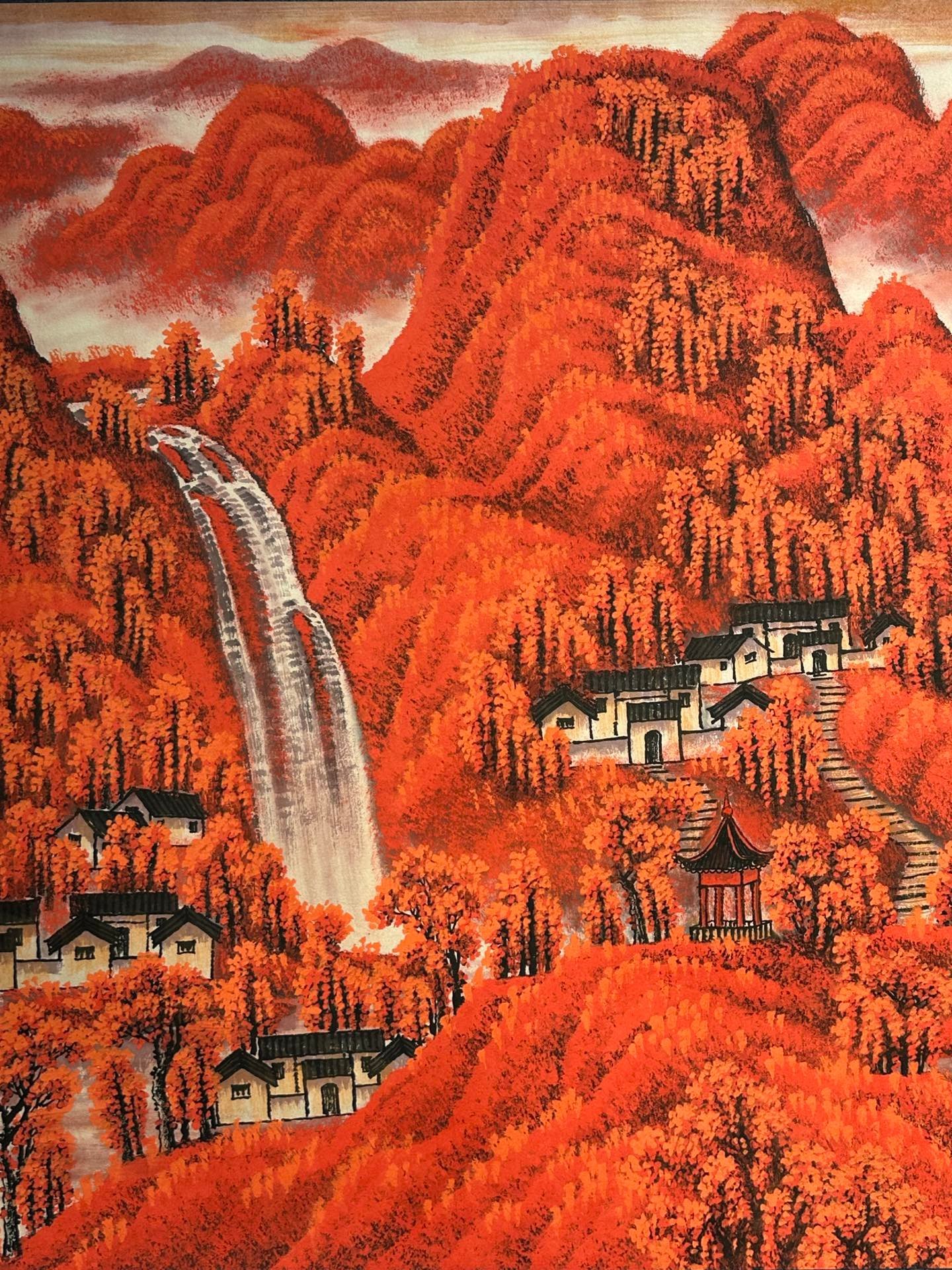 Chinese scroll painting Li Keran