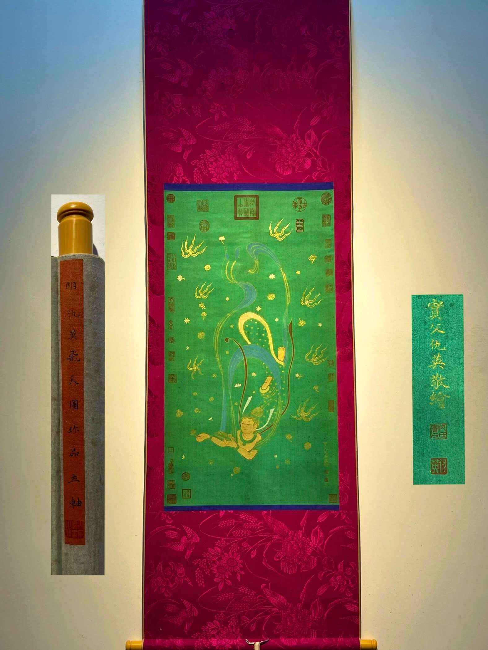Chinese scroll painting Qiu Ying