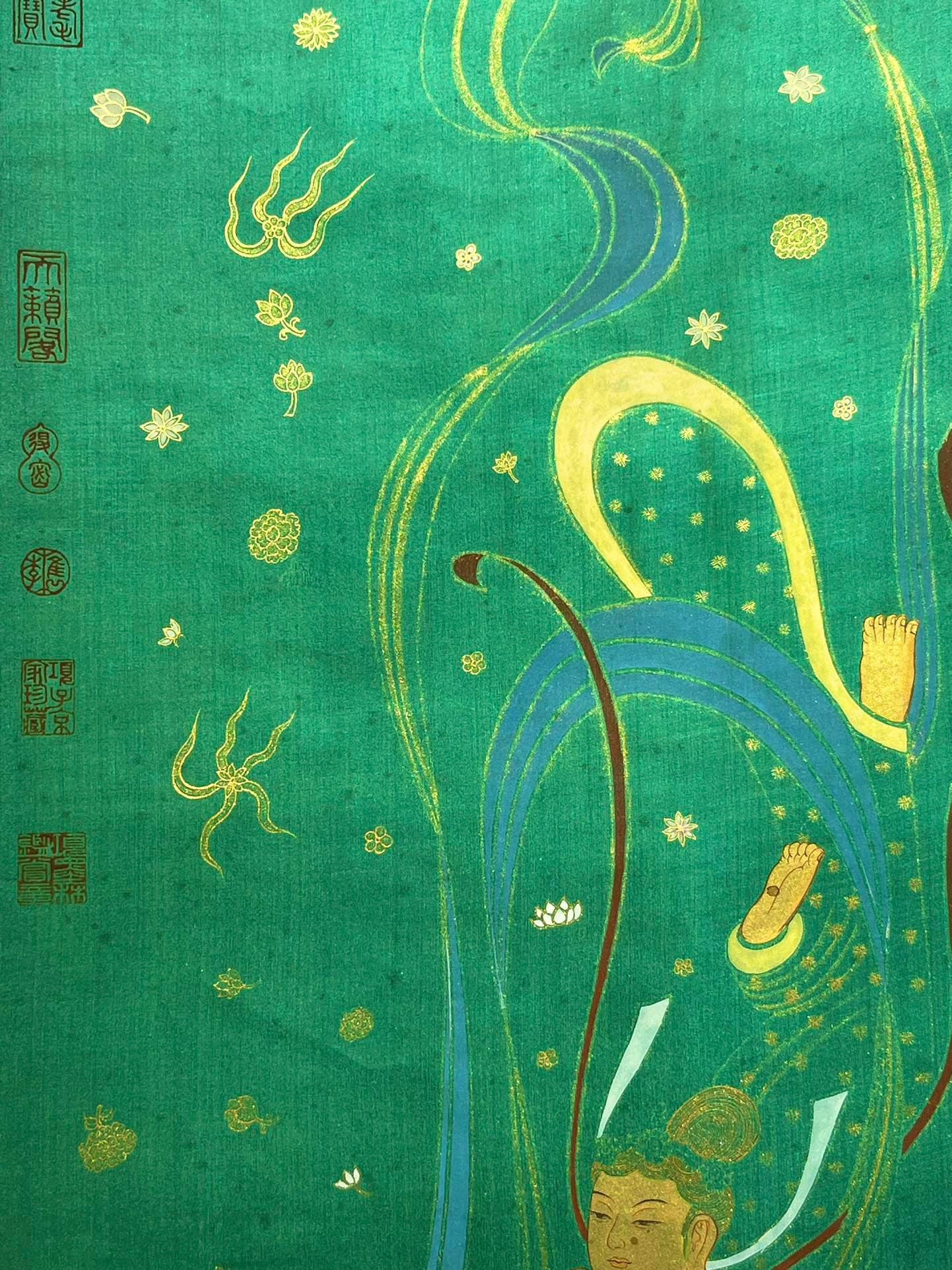 Chinese scroll painting Qiu Ying