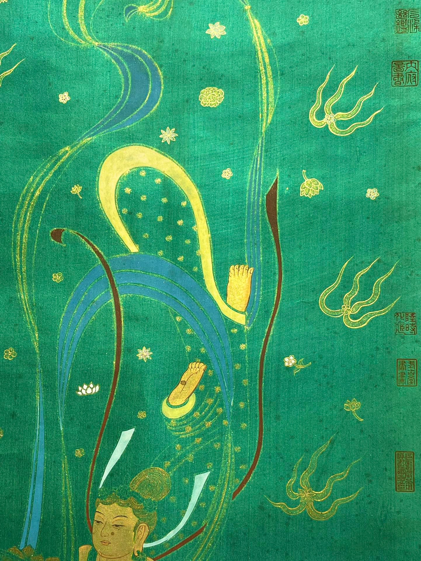 Chinese scroll painting Qiu Ying