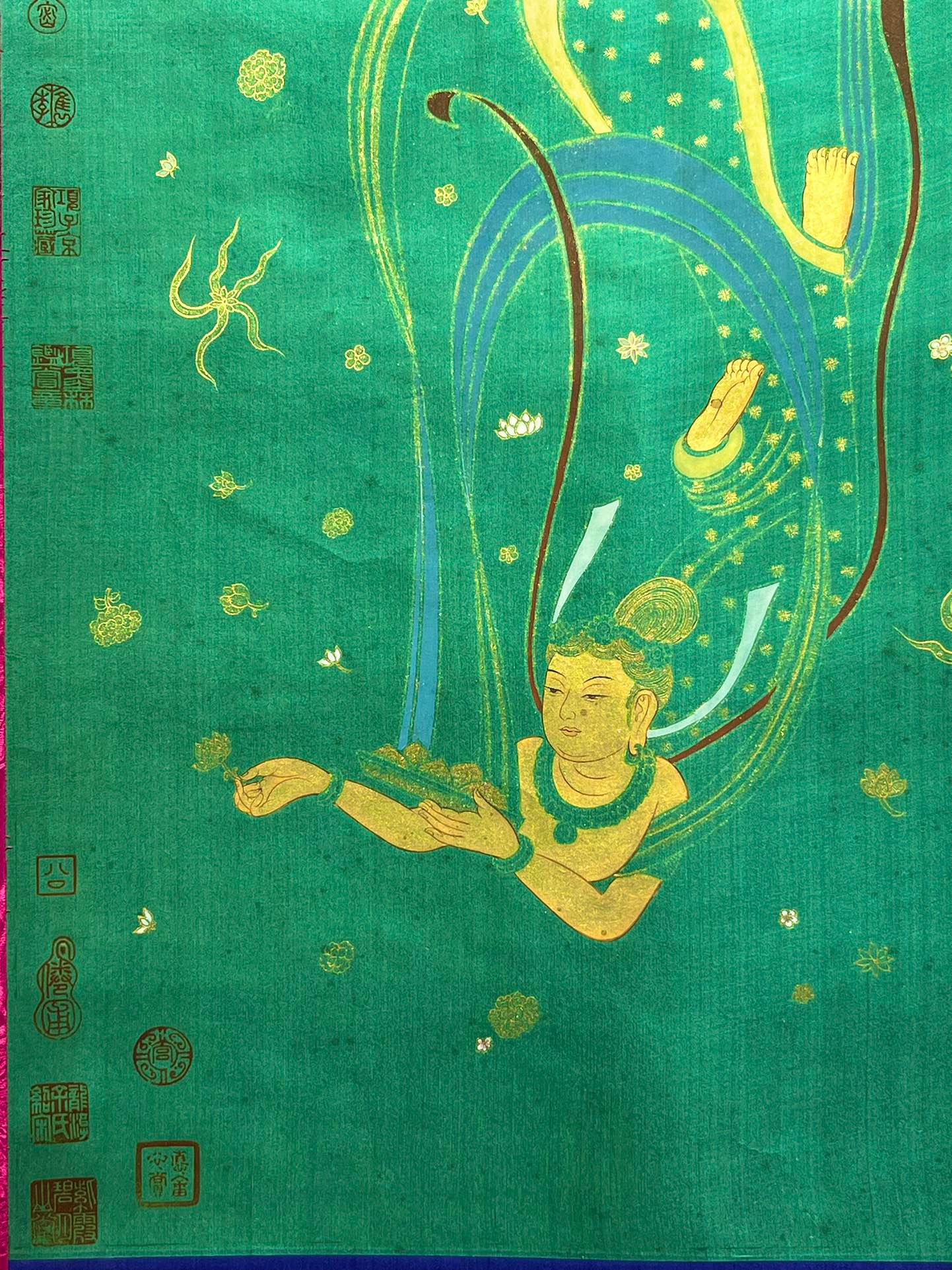 Chinese scroll painting Qiu Ying