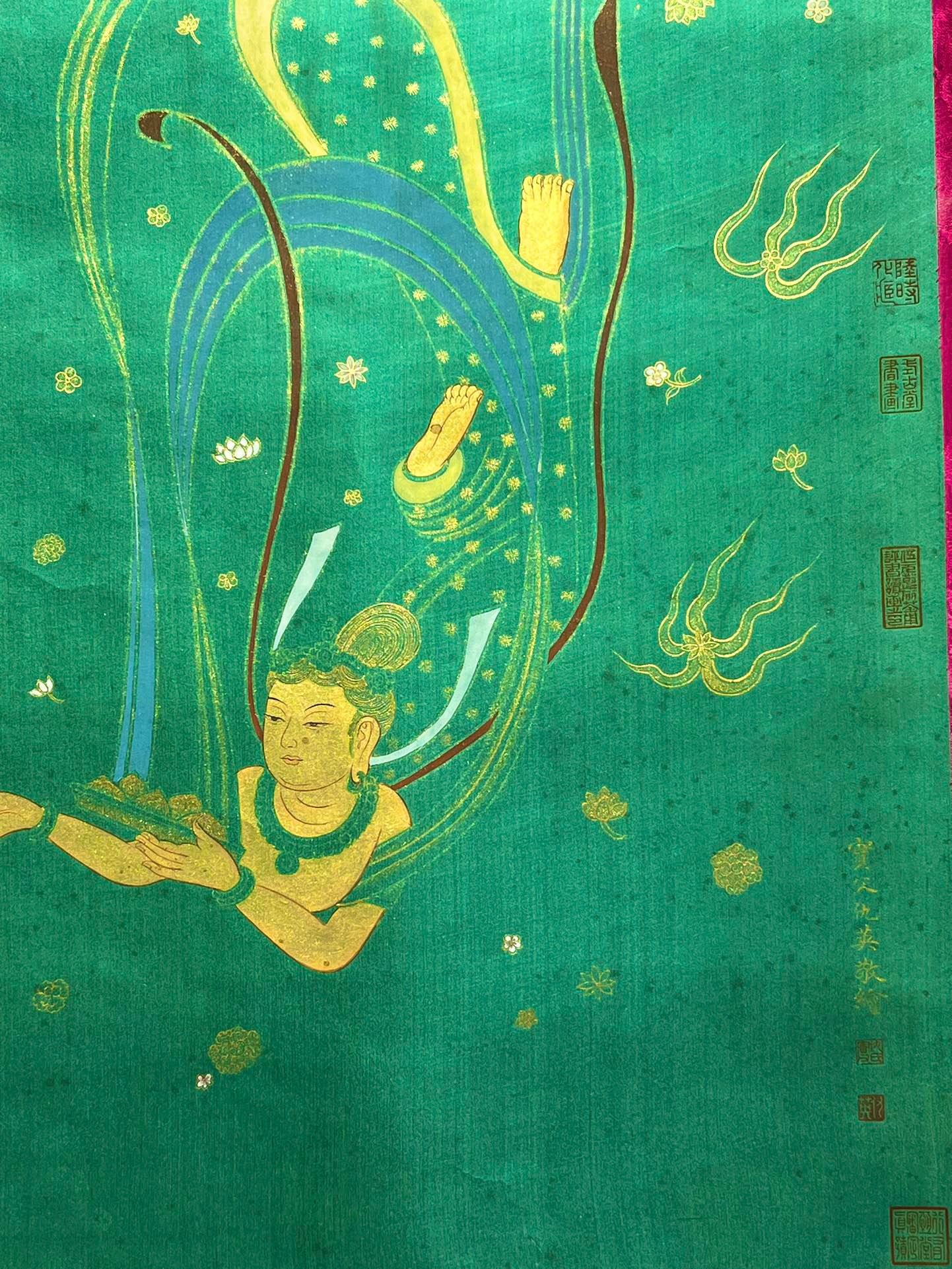 Chinese scroll painting Qiu Ying