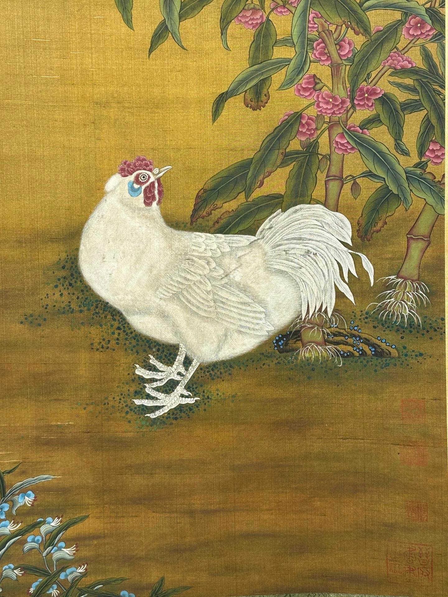 Chinese scroll painting Song Huizong
