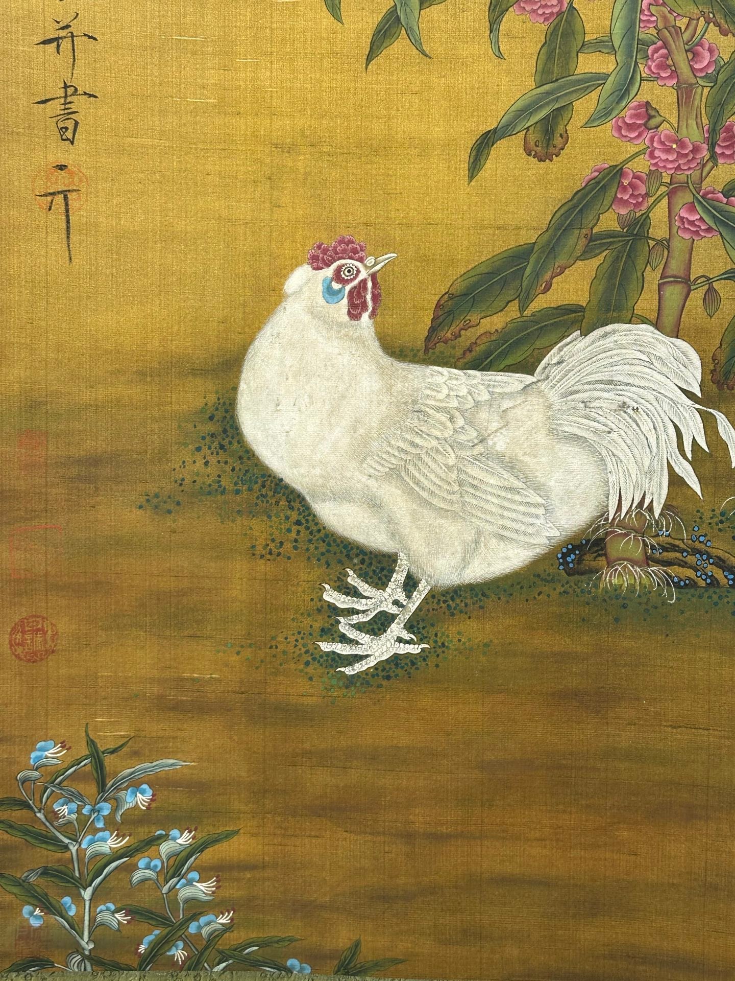 Chinese scroll painting Song Huizong
