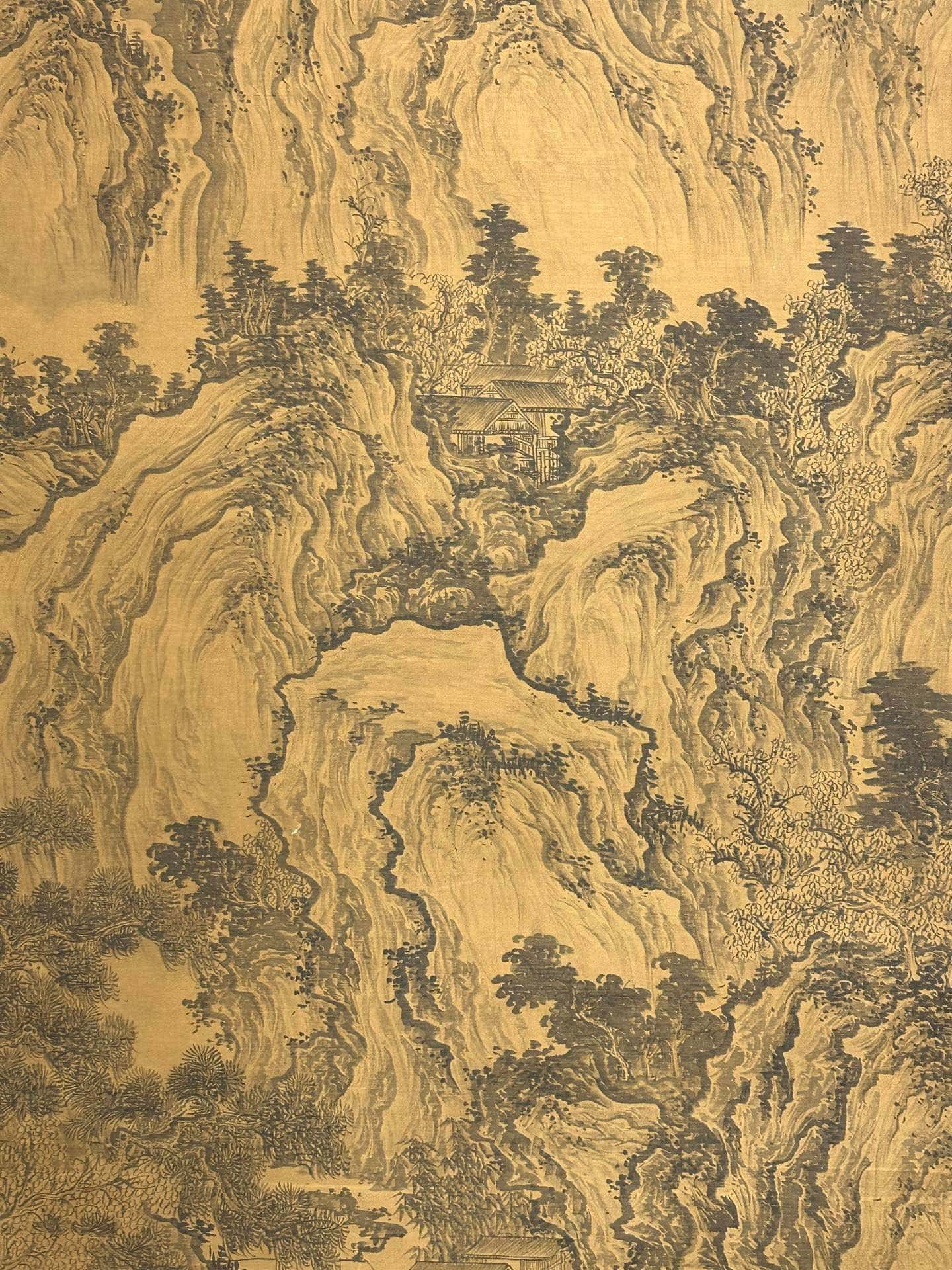Chinese scroll painting Wang Meng