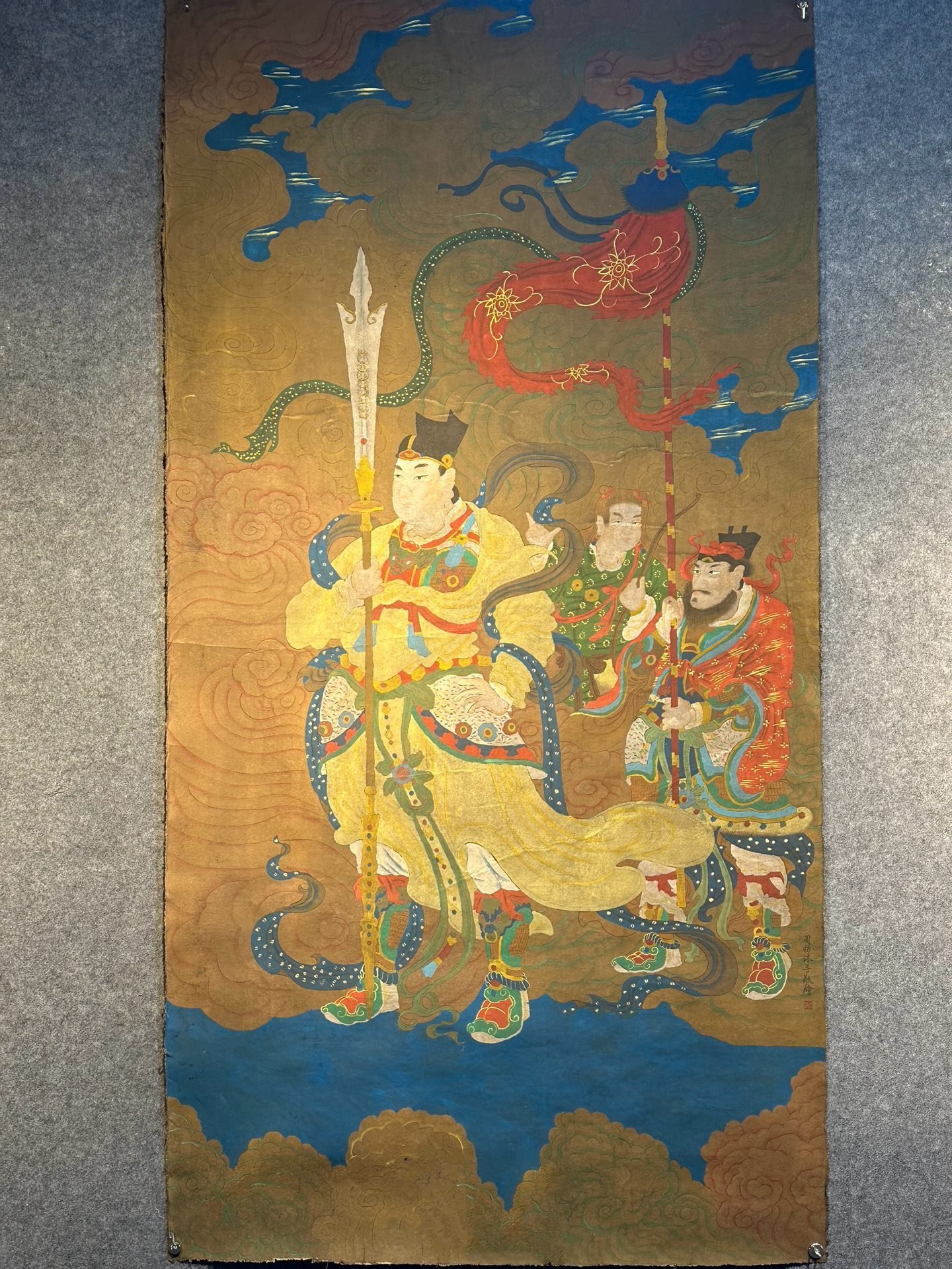 Chinese scroll painting Zhou Fang