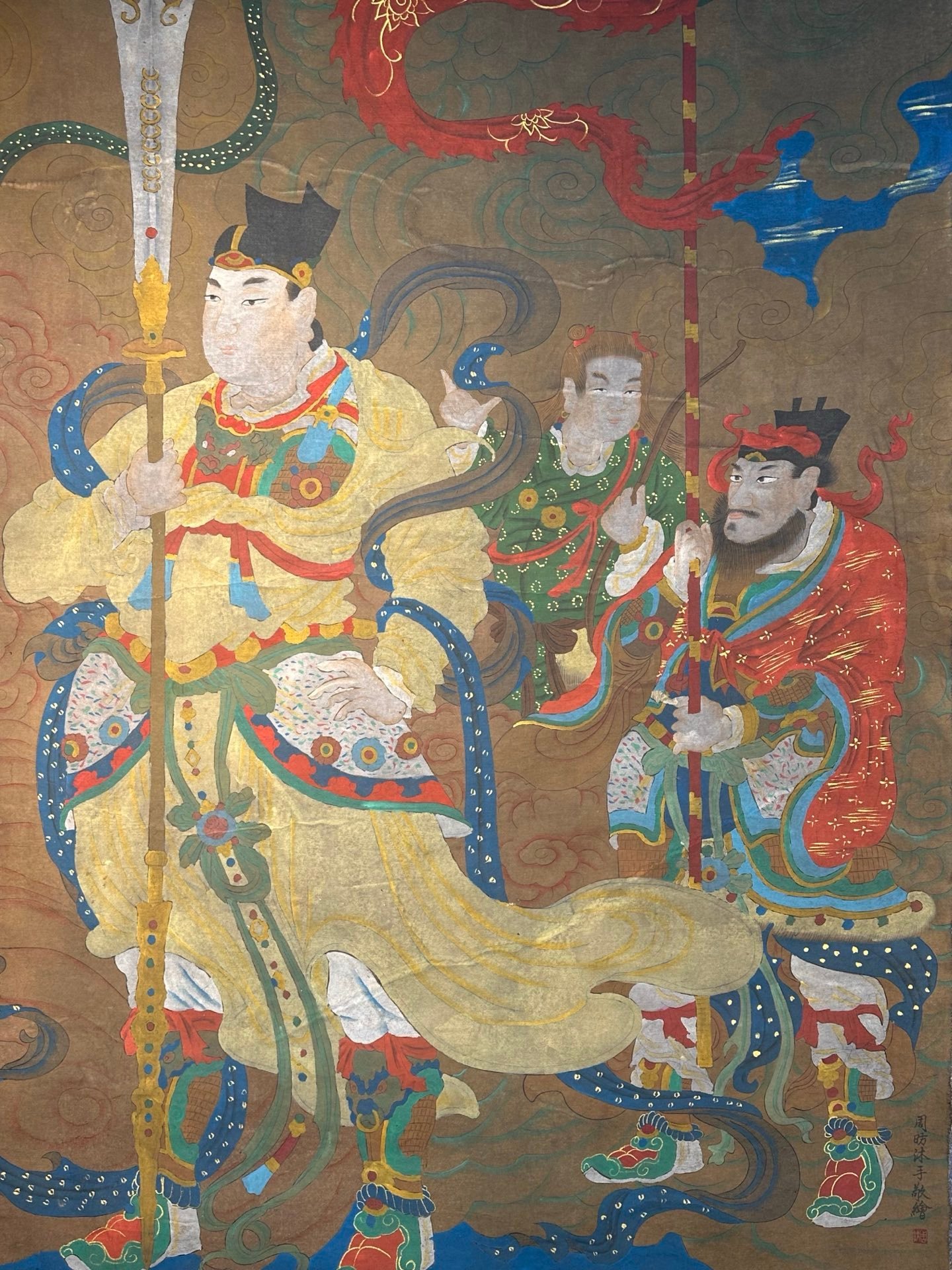 Chinese scroll painting Zhou Fang