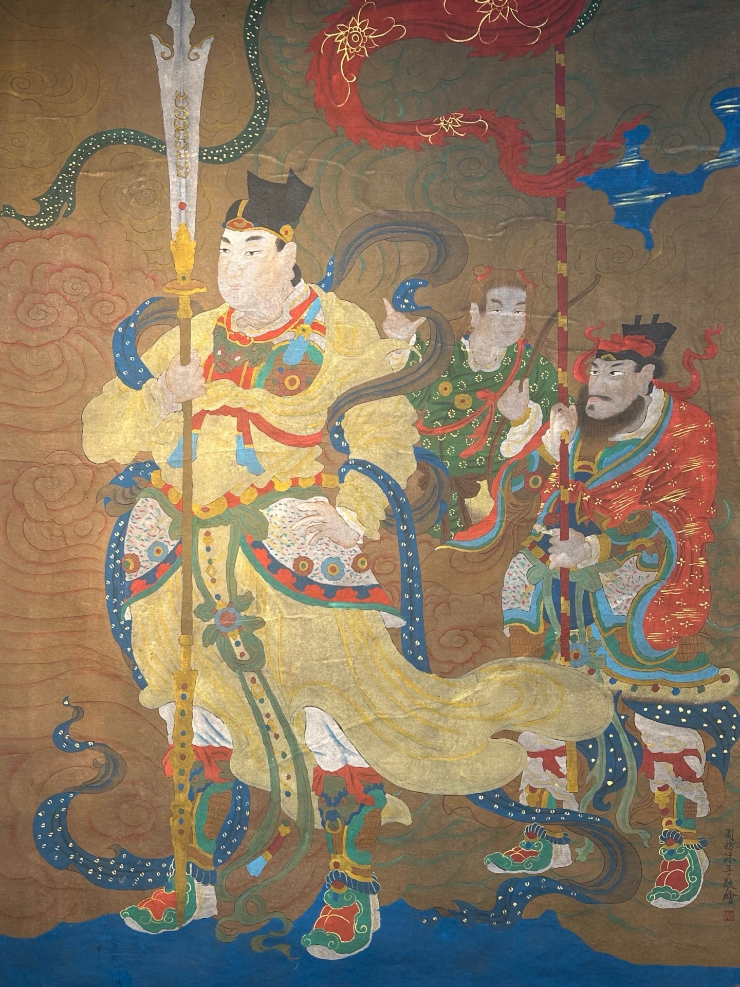 Chinese scroll painting Zhou Fang