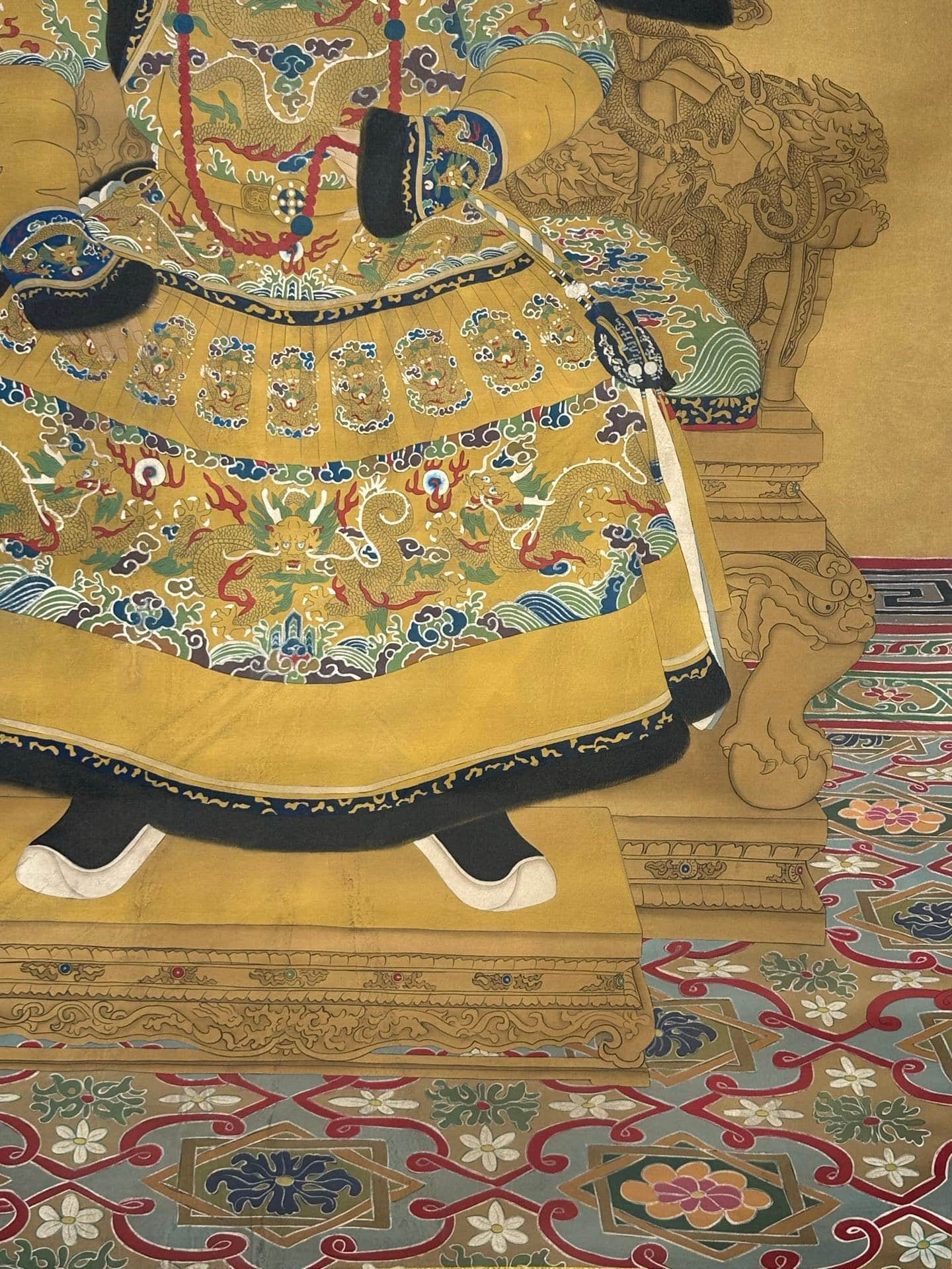 Chinese scroll painting Shen Zhenlin