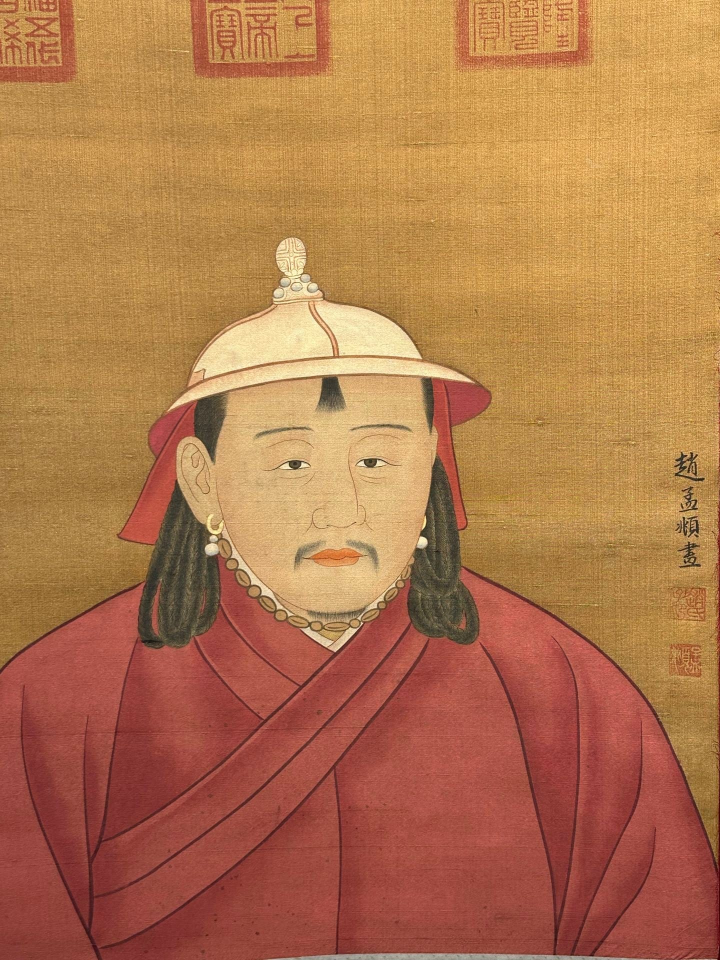 Chinese scroll painting Zhao Mengfu