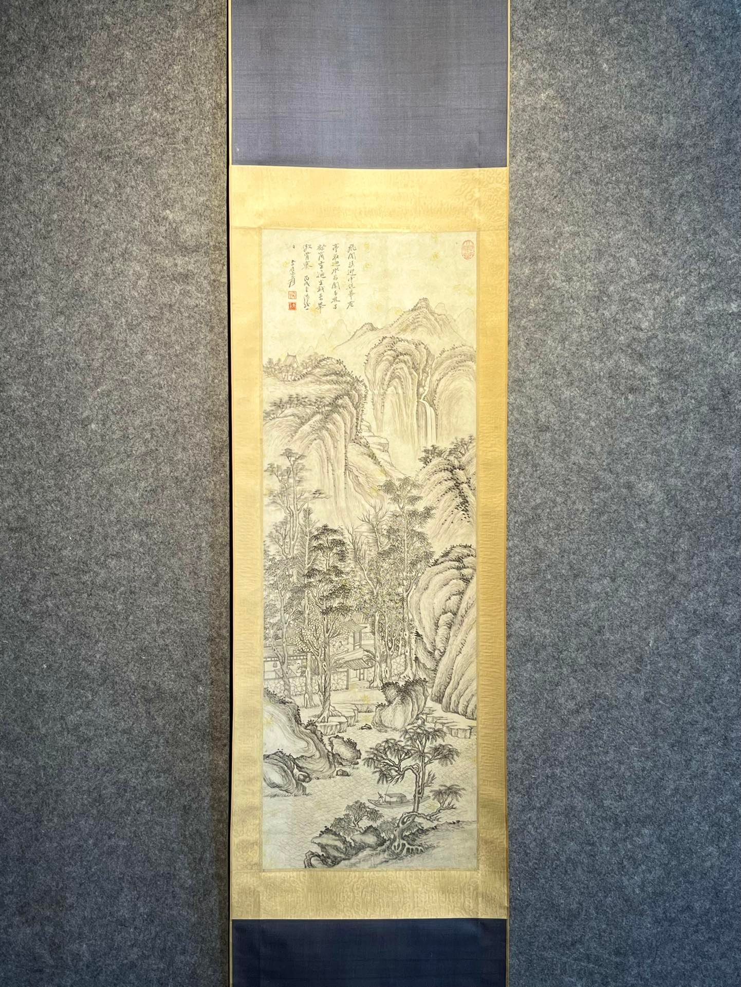 Chinese scroll painting Zhang Daqian