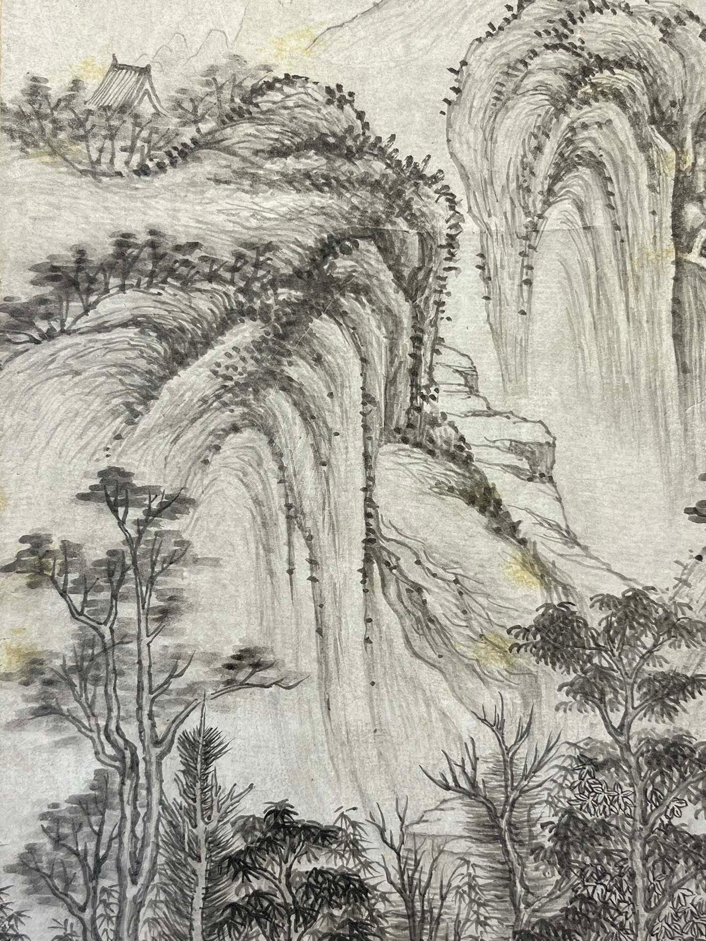 Chinese scroll painting Zhang Daqian