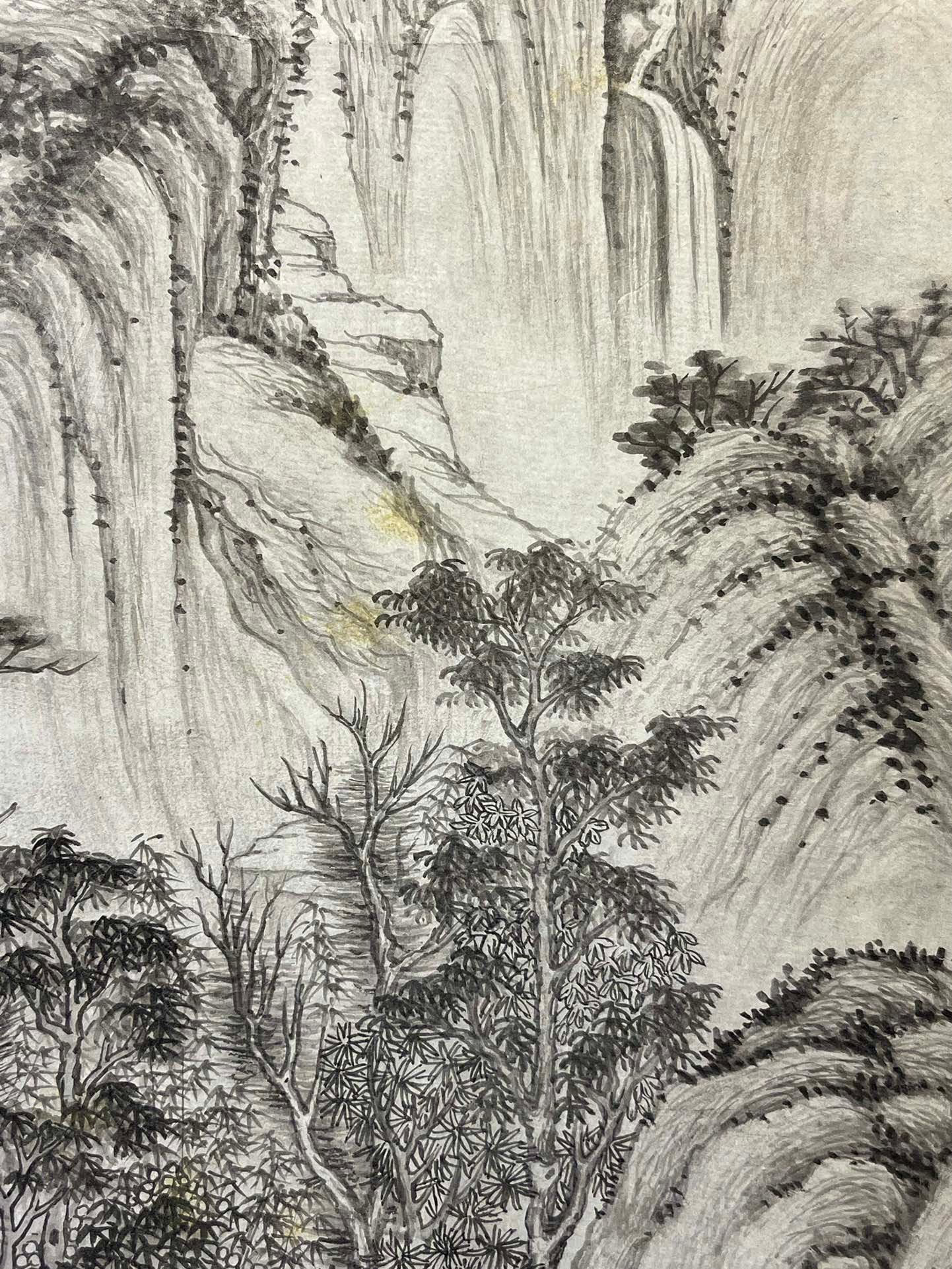 Chinese scroll painting Zhang Daqian