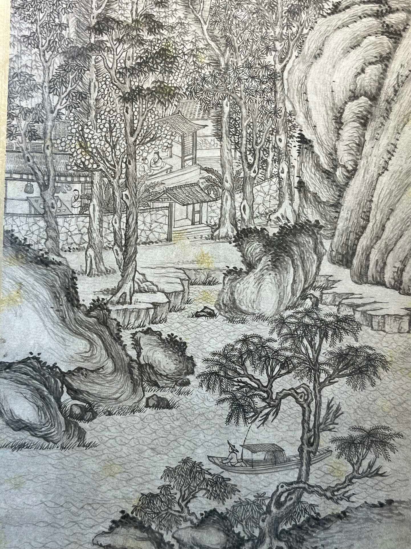 Chinese scroll painting Zhang Daqian