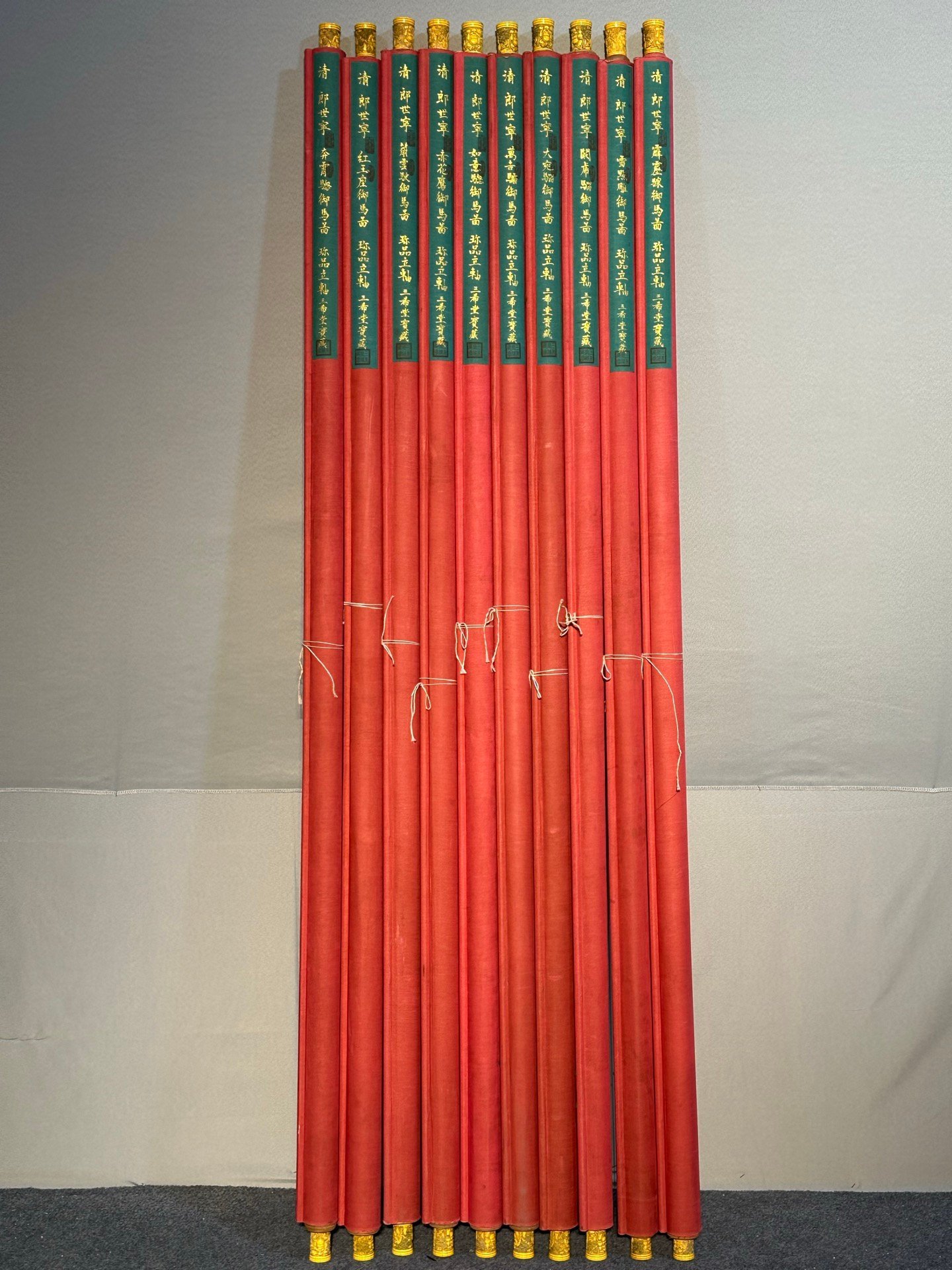 Chinese scroll painting Lang Shining