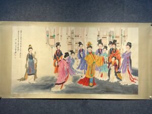 Chinese scroll painting Zhang Daqian