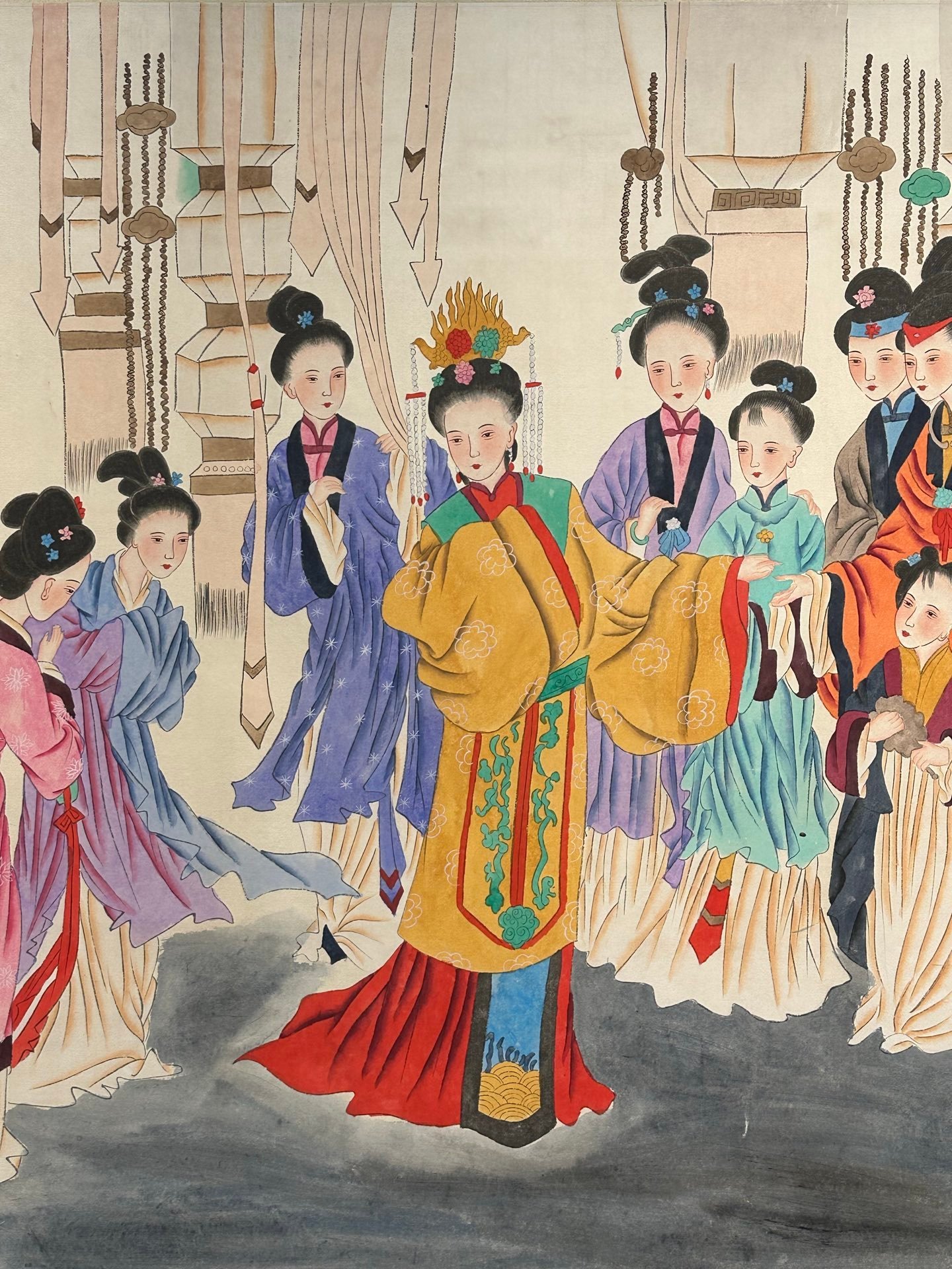 Chinese scroll painting Zhang Daqian
