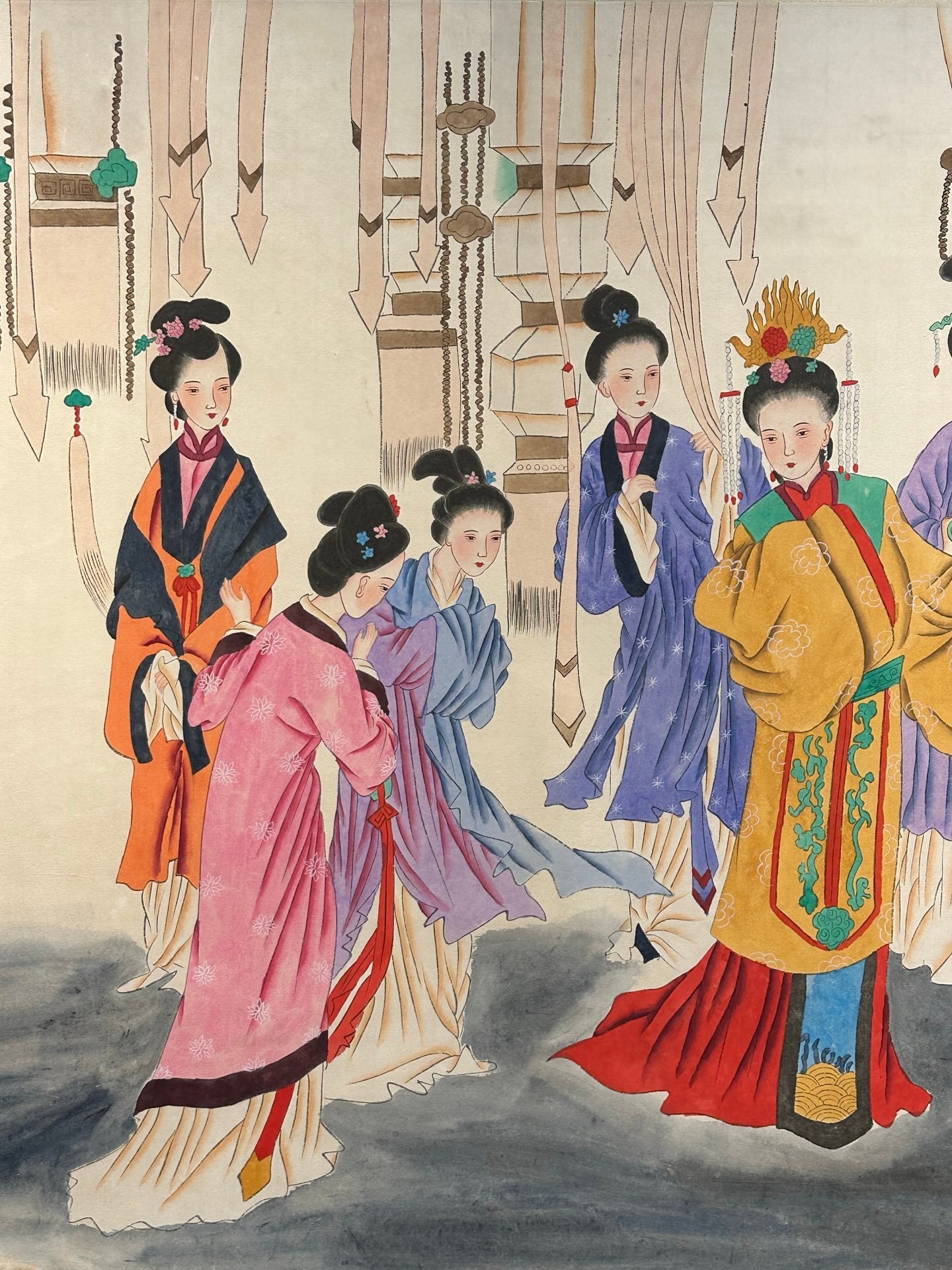 Chinese scroll painting Zhang Daqian