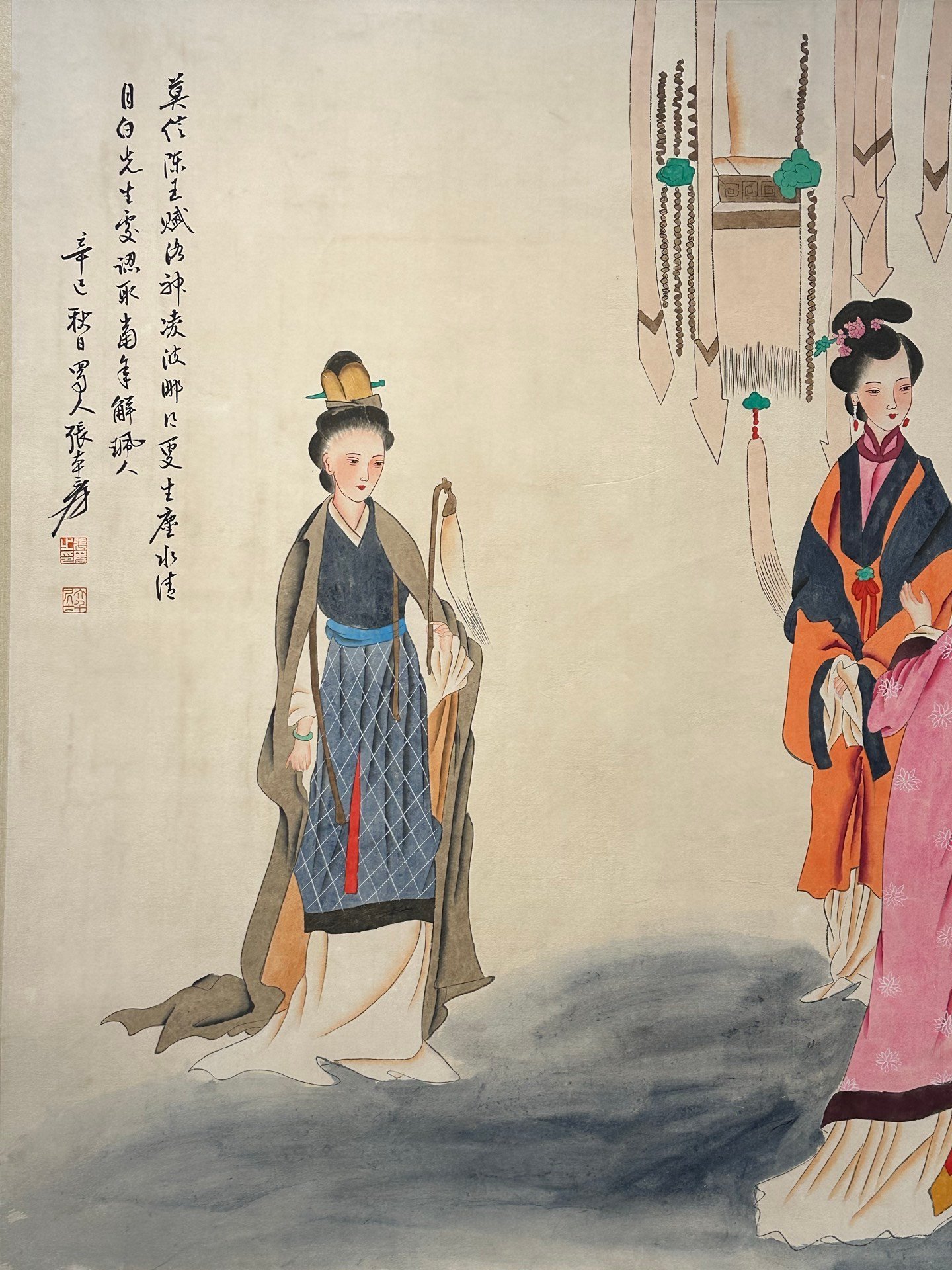 Chinese scroll painting Zhang Daqian