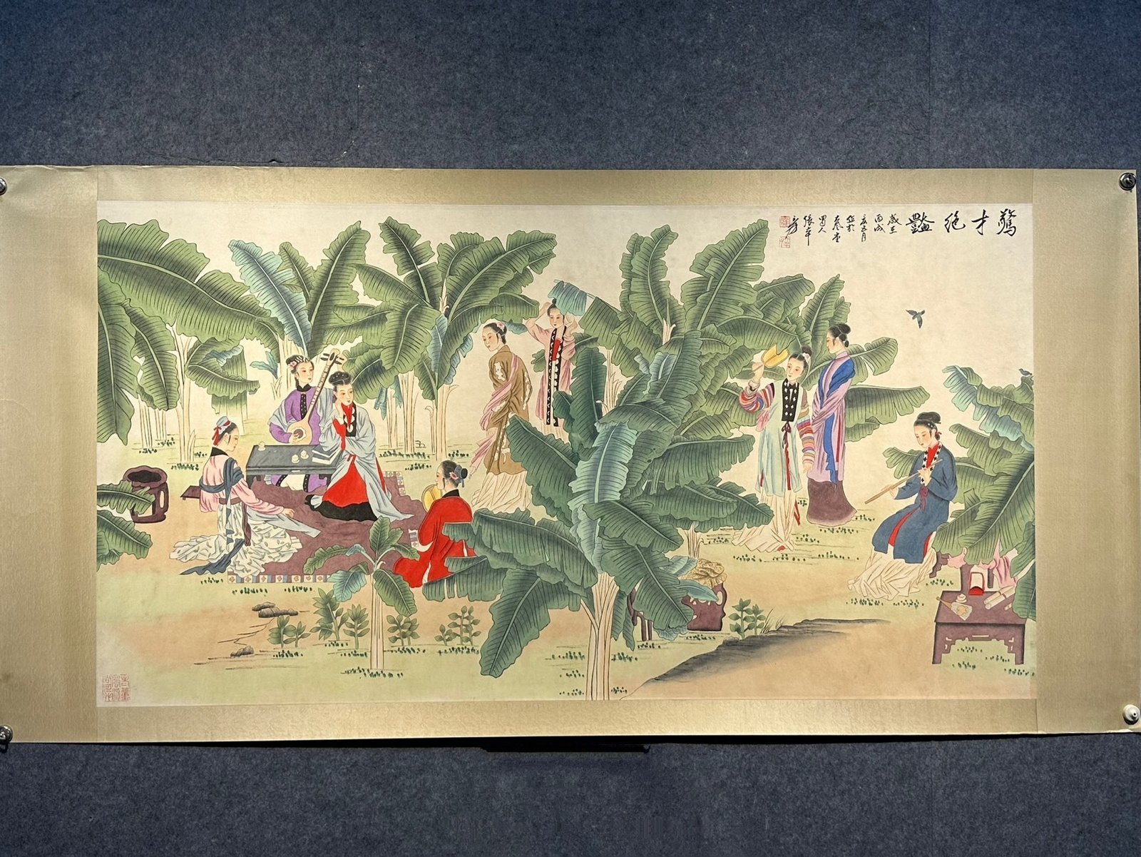 Chinese scroll painting Zhang Daqian
