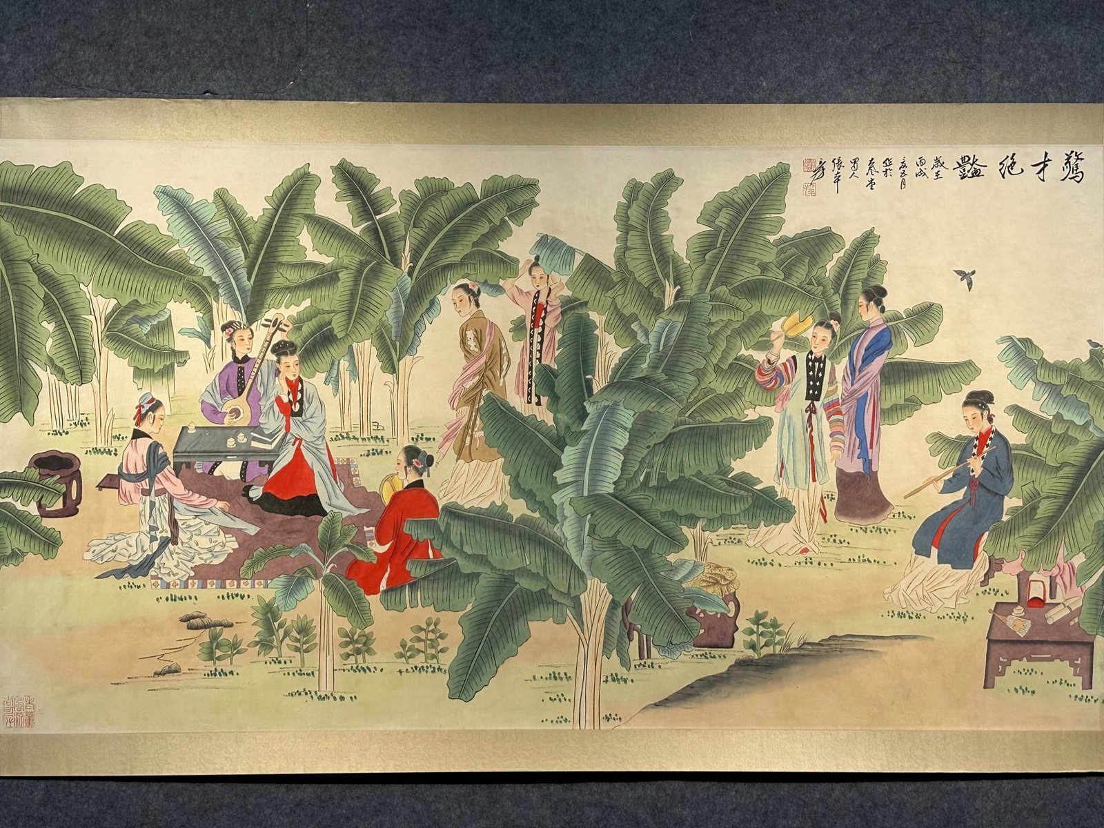 Chinese scroll painting Zhang Daqian