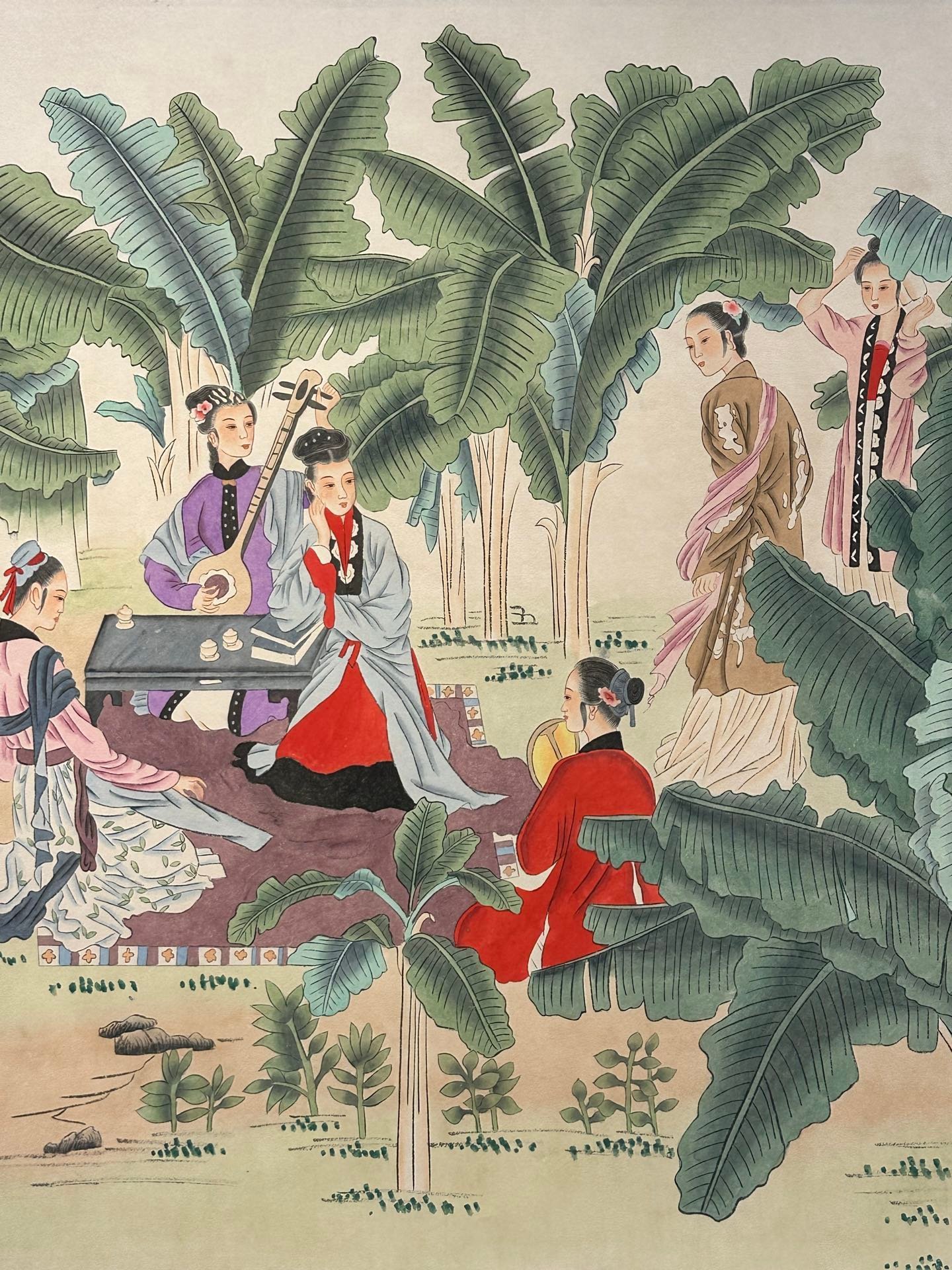 Chinese scroll painting Zhang Daqian