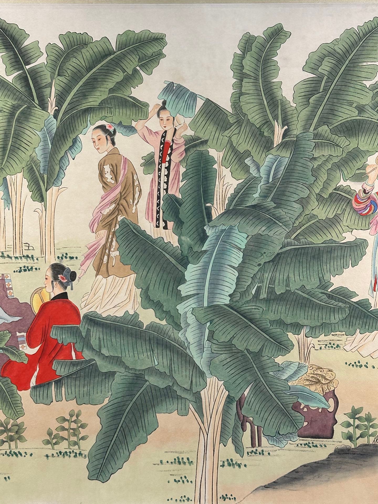 Chinese scroll painting Zhang Daqian