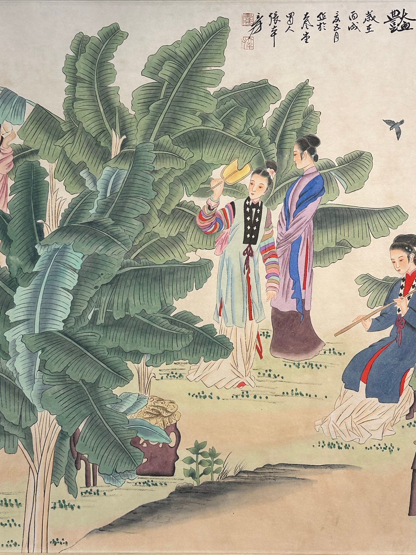Chinese scroll painting Zhang Daqian