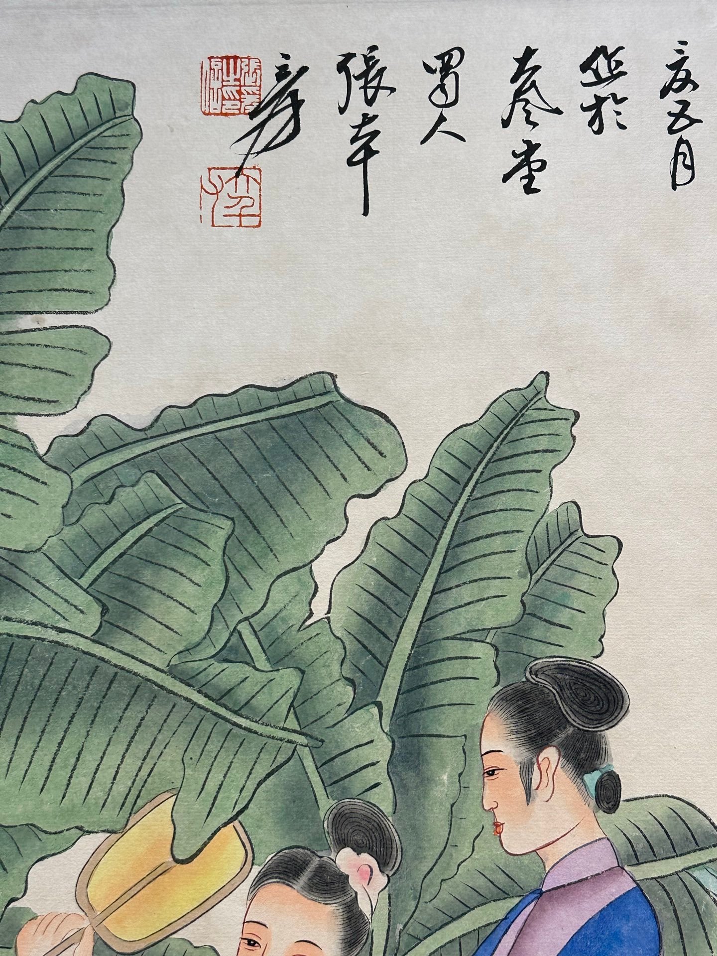 Chinese scroll painting Zhang Daqian