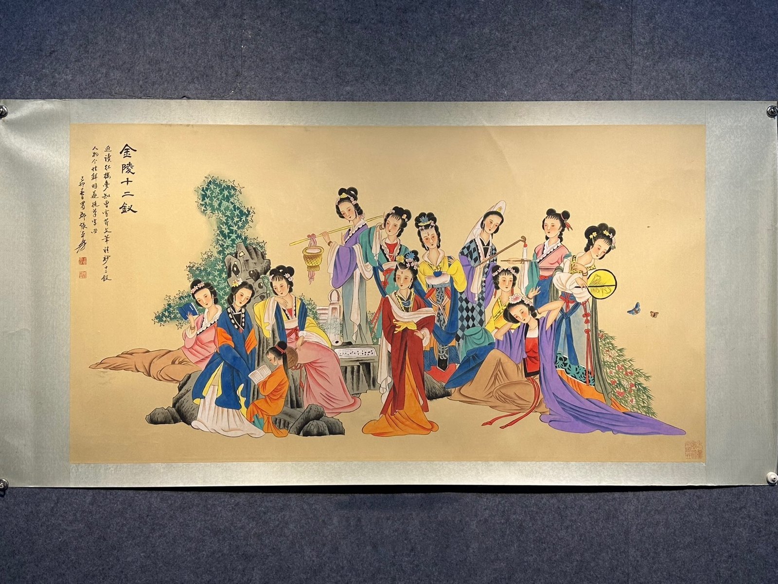 Chinese scroll painting Zhang Daqian