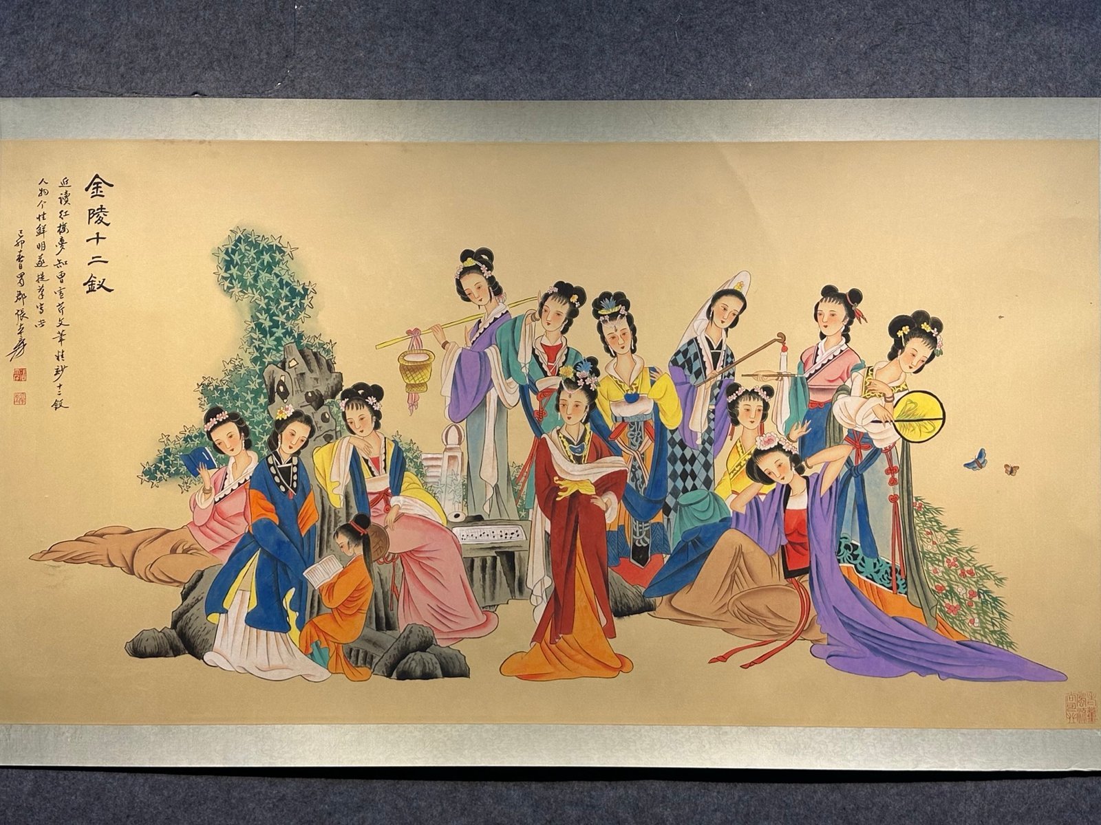 Chinese scroll painting Zhang Daqian