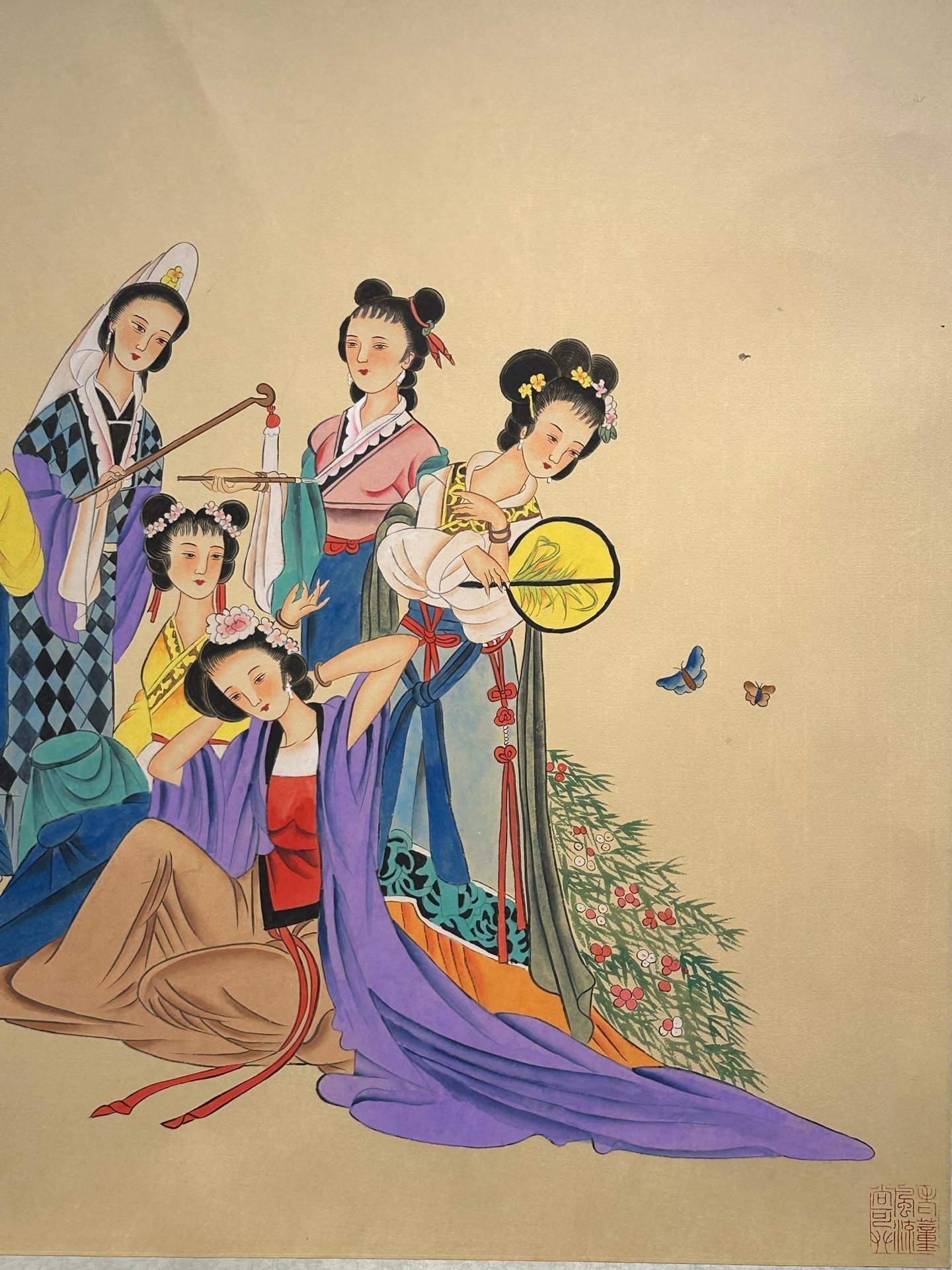 Chinese scroll painting Zhang Daqian
