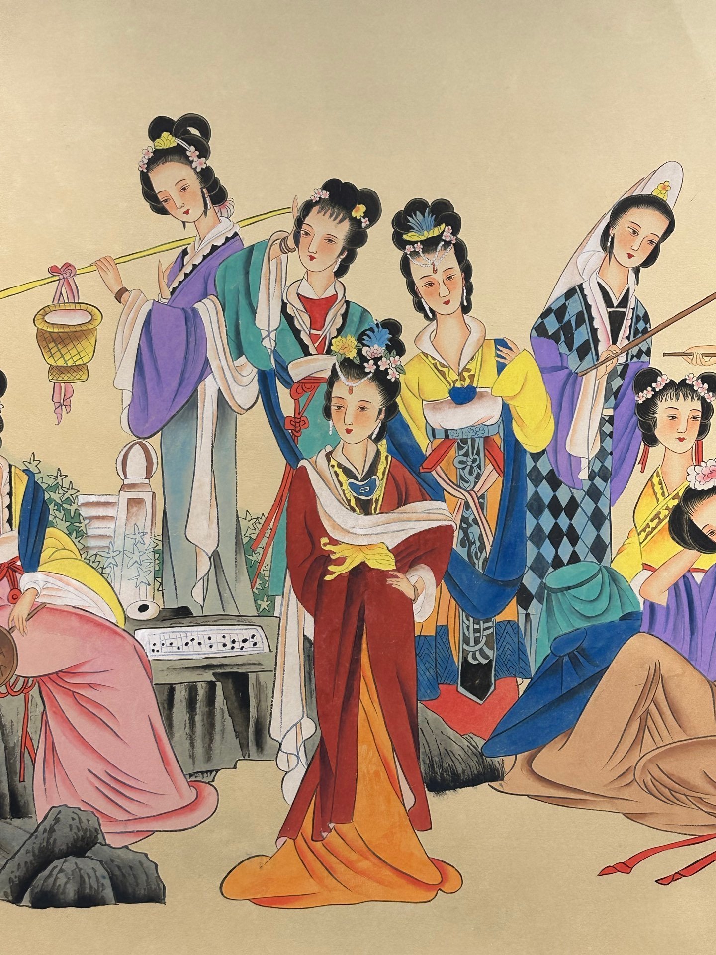 Chinese scroll painting Zhang Daqian