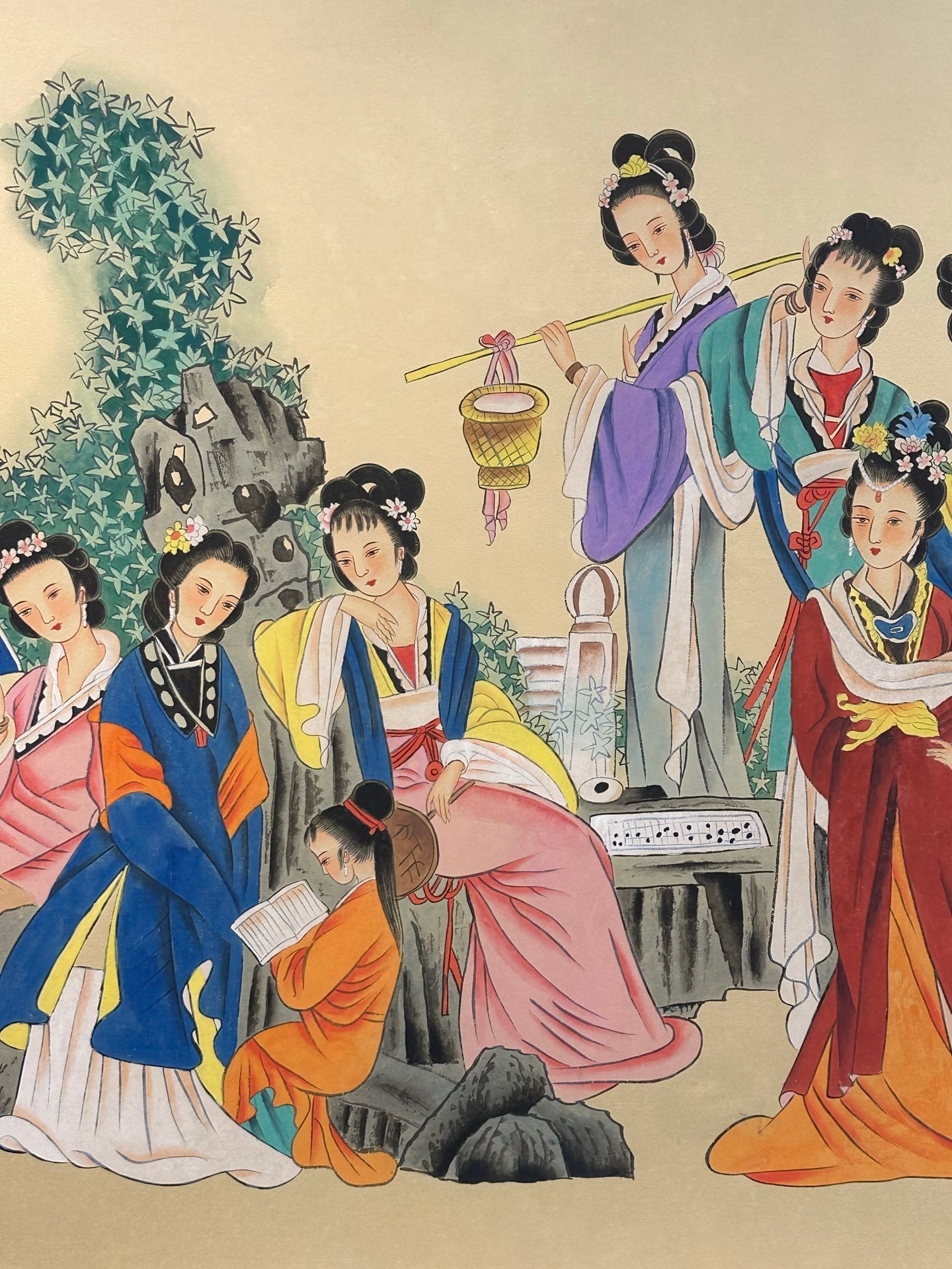 Chinese scroll painting Zhang Daqian