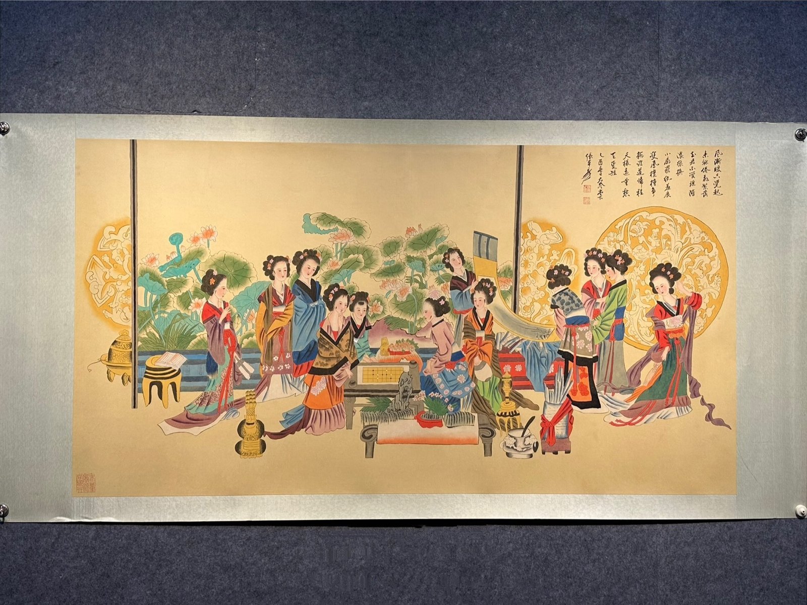 Chinese scroll painting Zhang Daqian