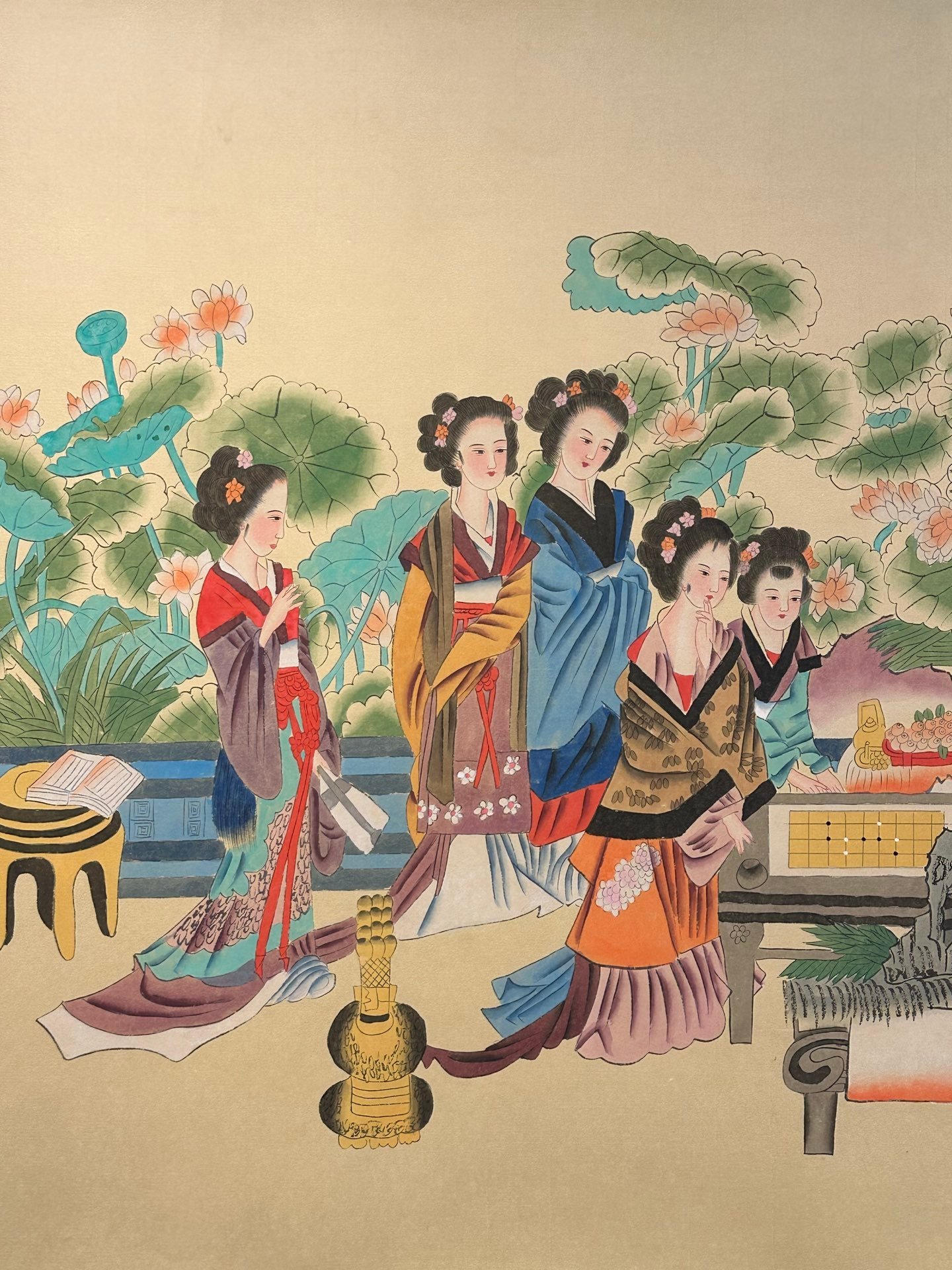Chinese scroll painting Zhang Daqian