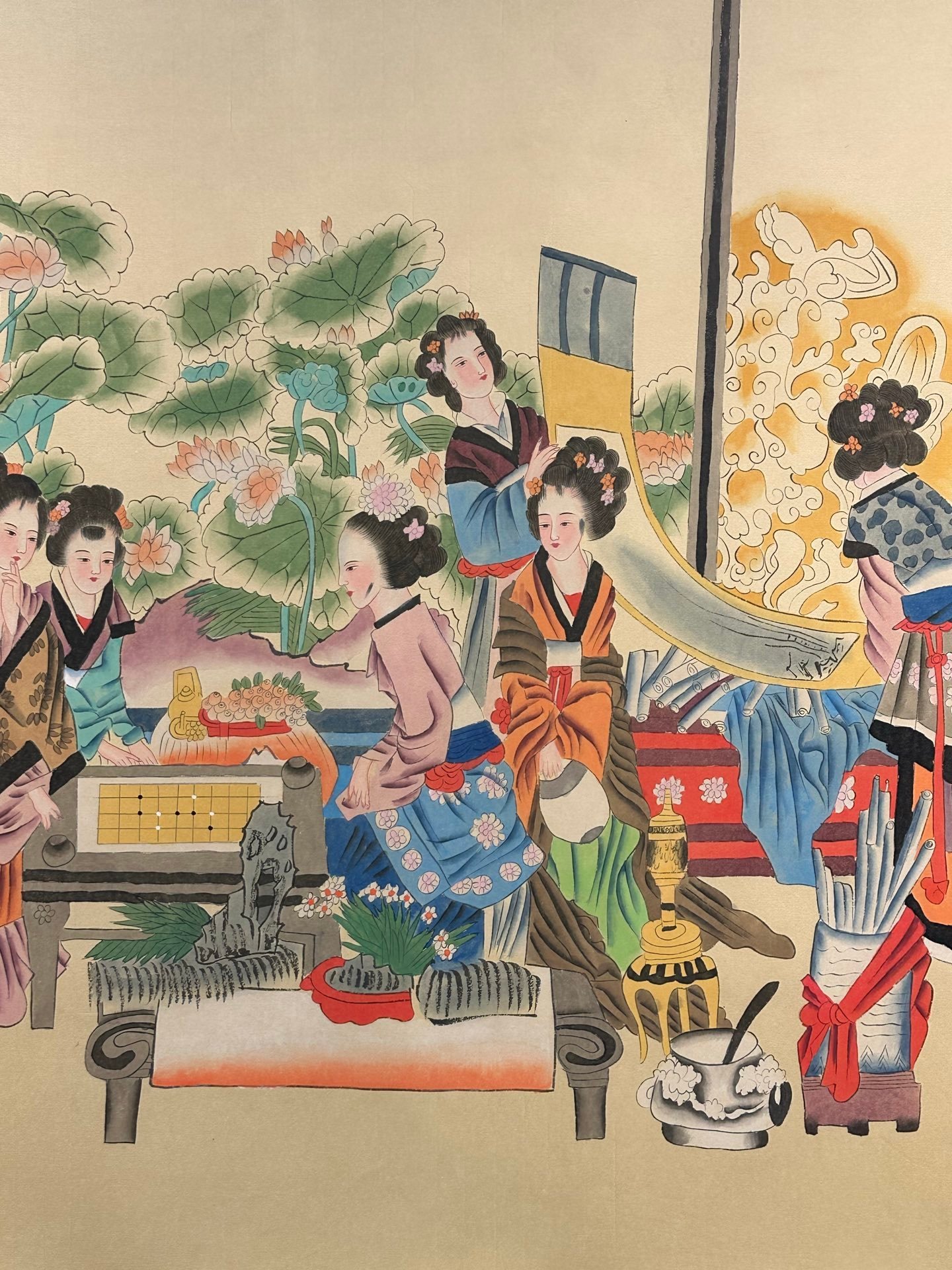 Chinese scroll painting Zhang Daqian