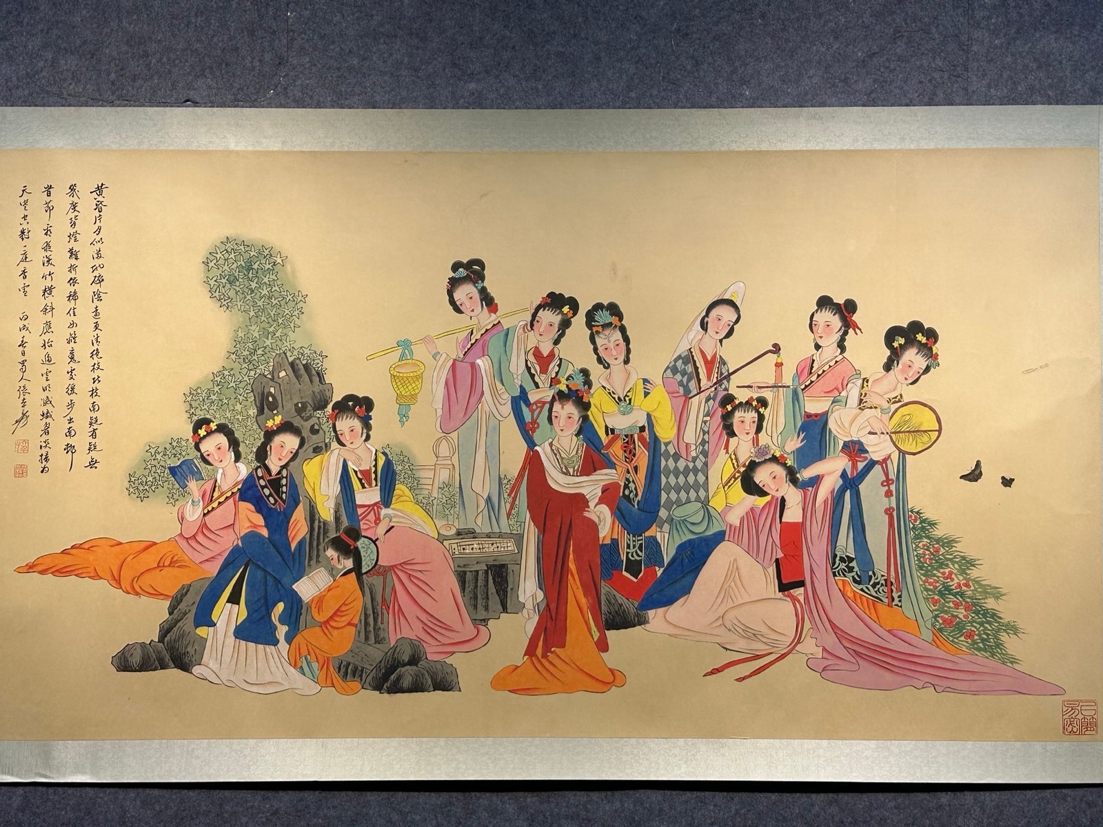 Chinese scroll painting Zhang Daqian