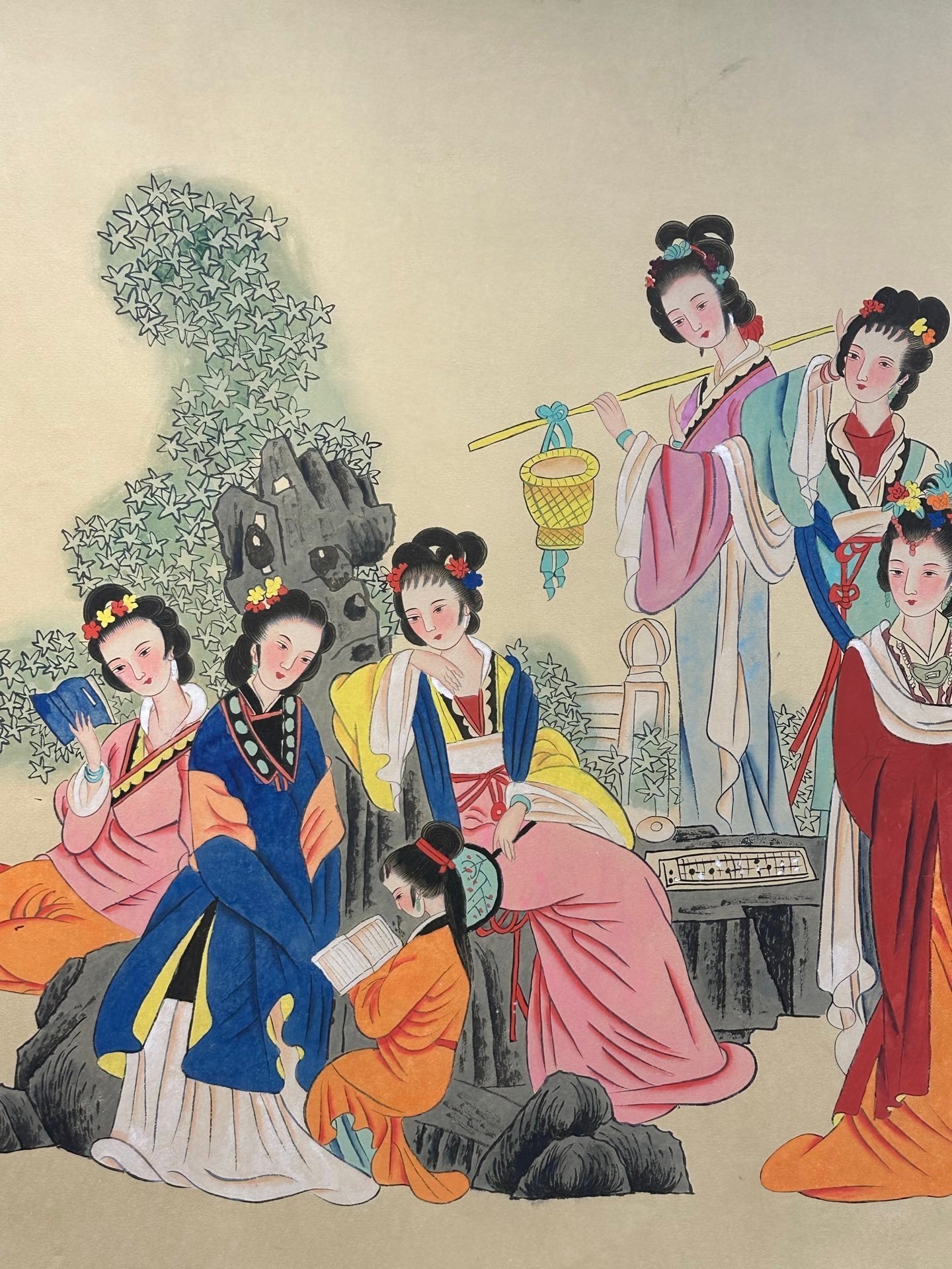 Chinese scroll painting Zhang Daqian