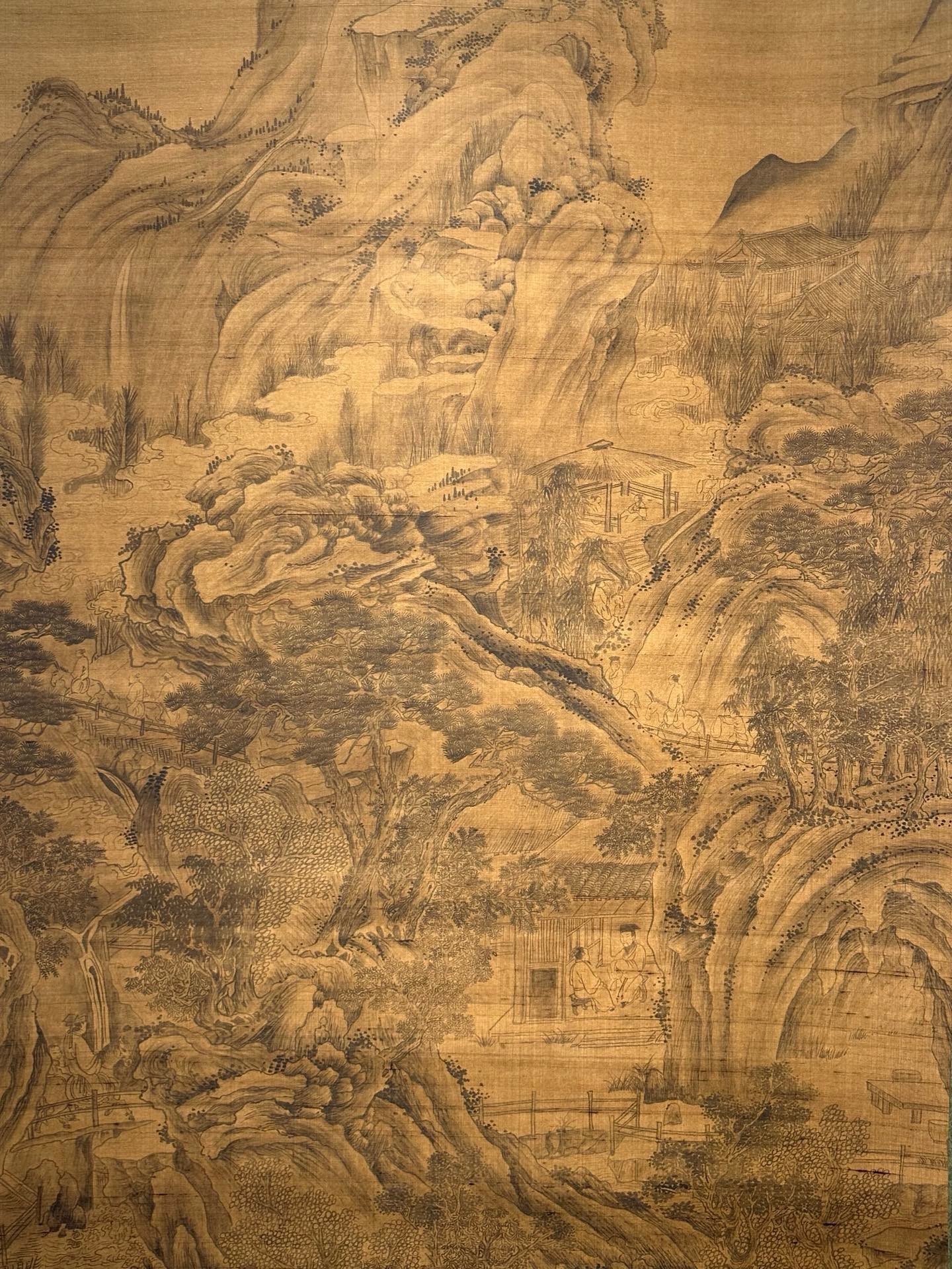 Chinese scroll painting Guan Tong