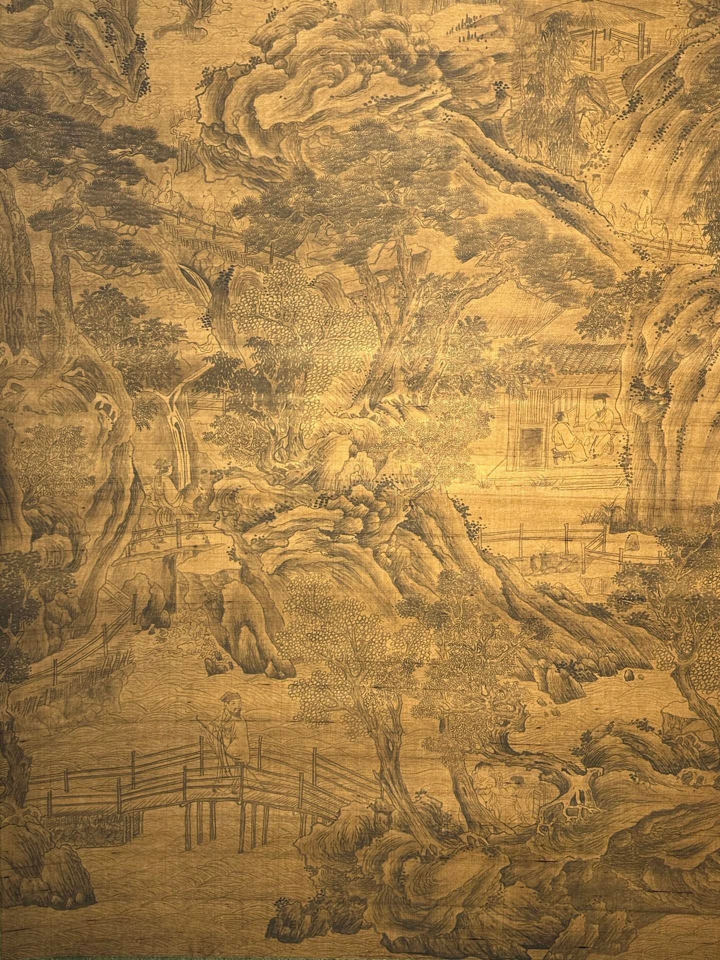 Chinese scroll painting Guan Tong