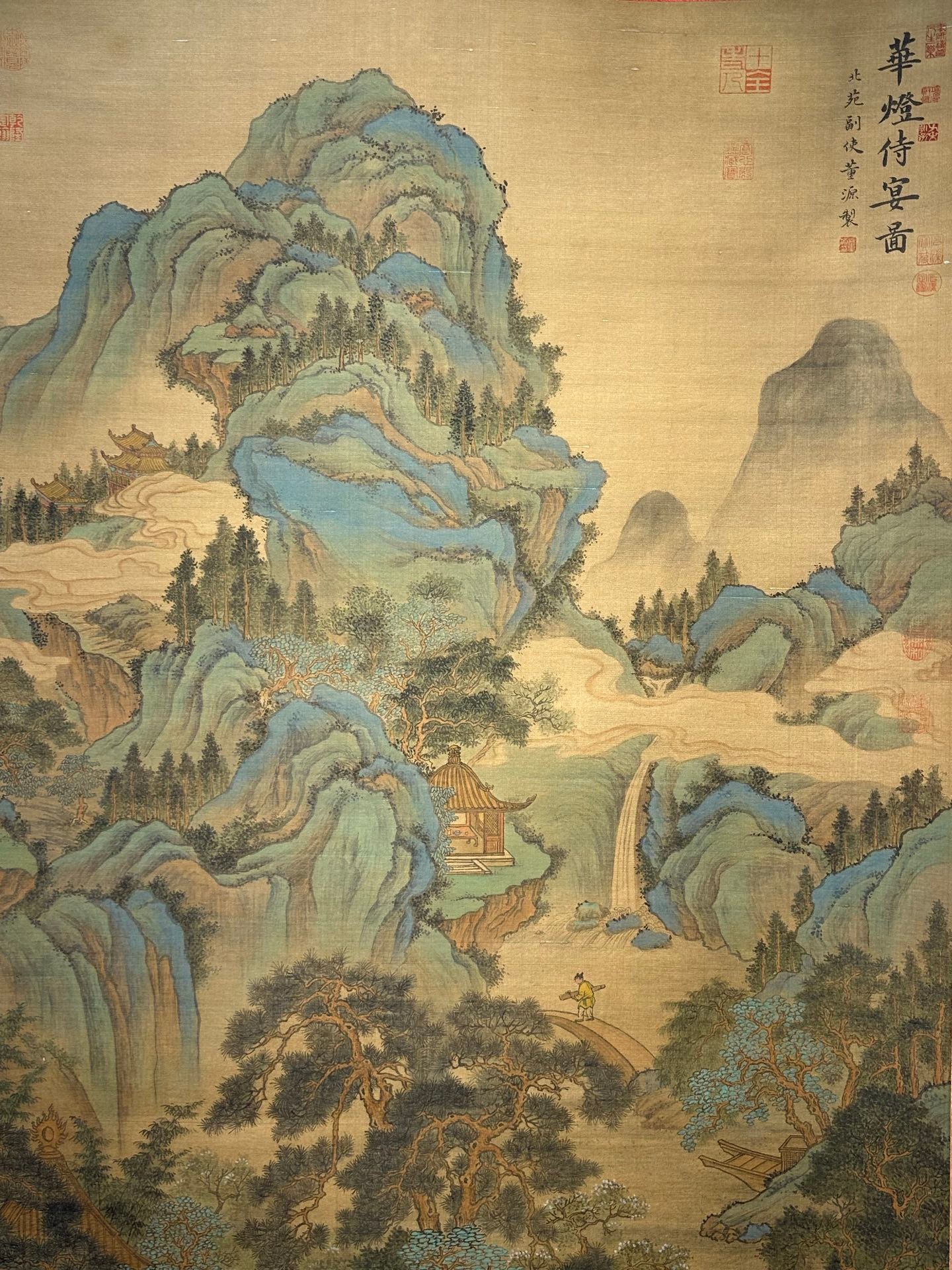 Chinese scroll painting Dong Yuan
