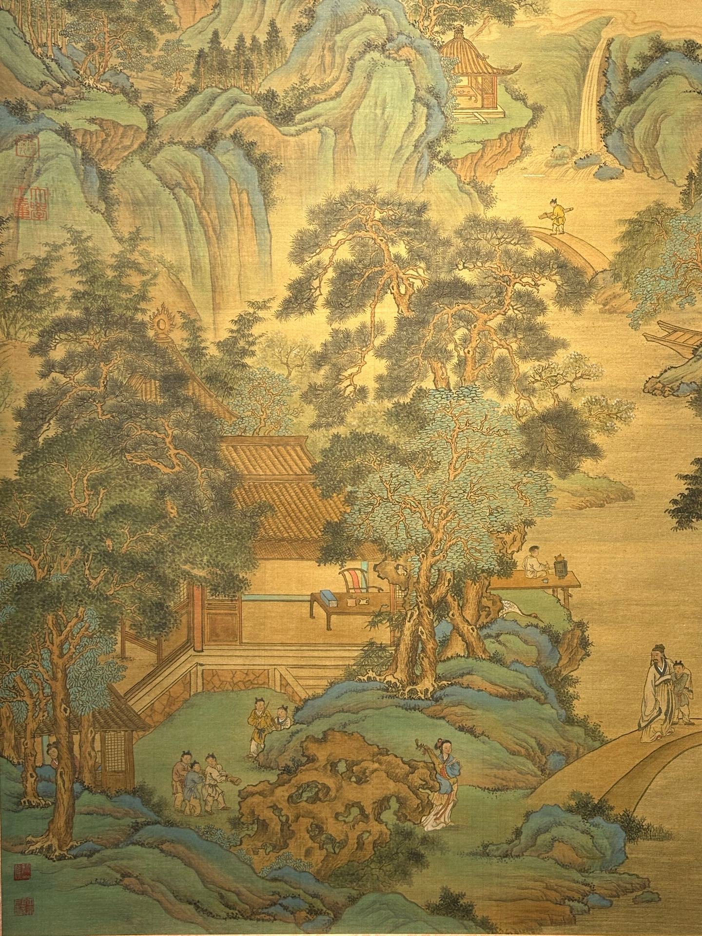 Chinese scroll painting Dong Yuan